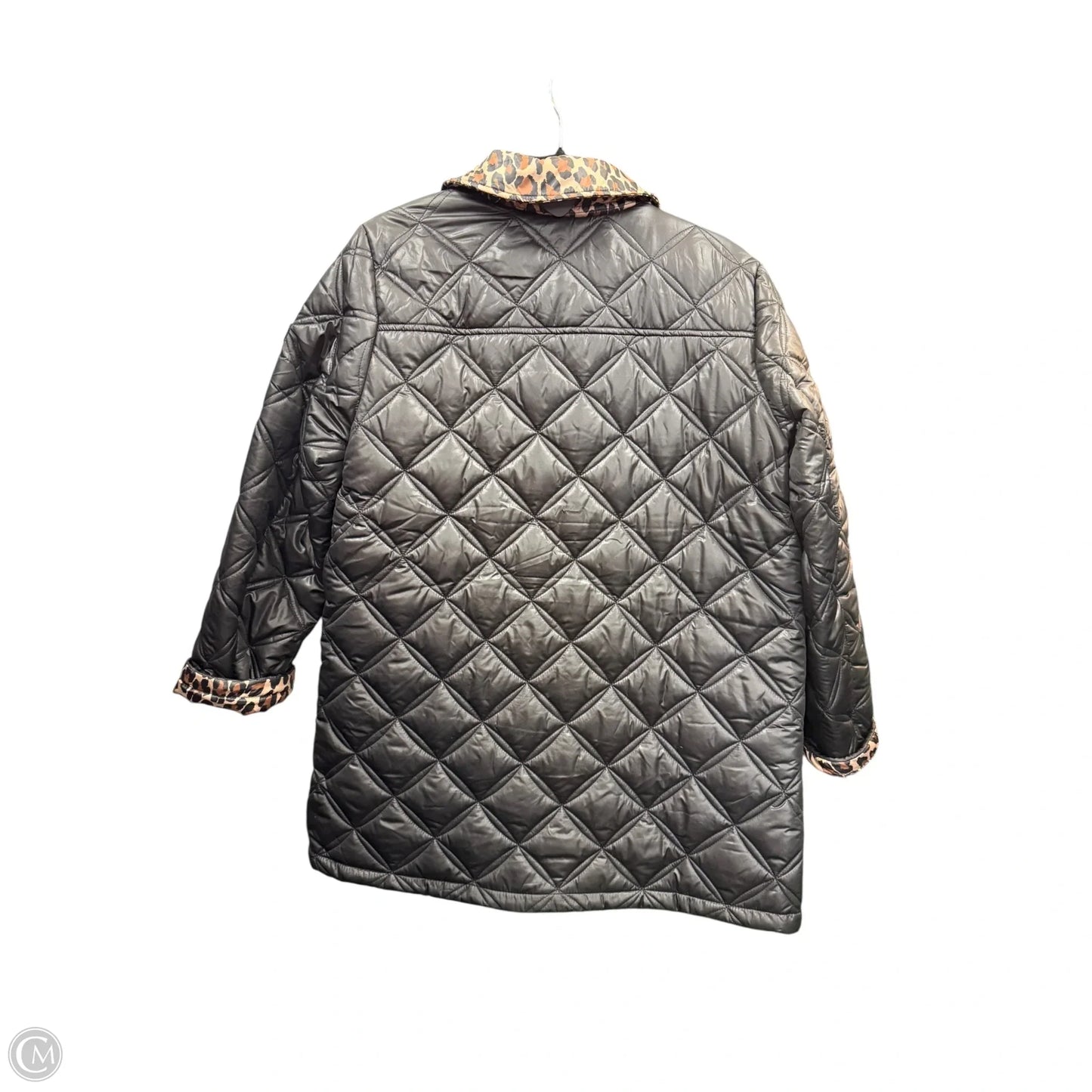 Coat Designer By Kate Spade In Black, Size: M