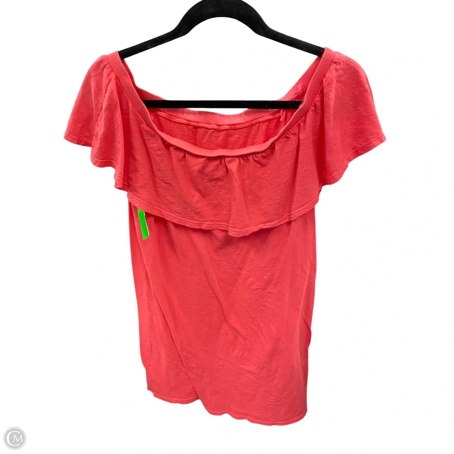 Dress Casual Short By Velvet By Graham & Spencer In Coral, Size: M