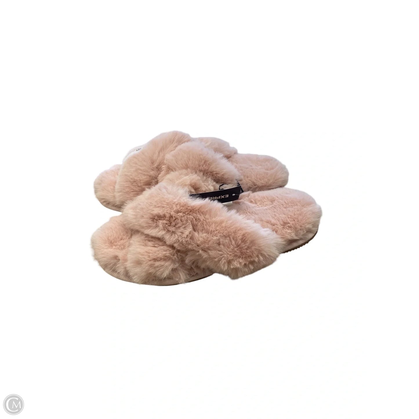 Slippers By Express In Pink, Size: 9.5