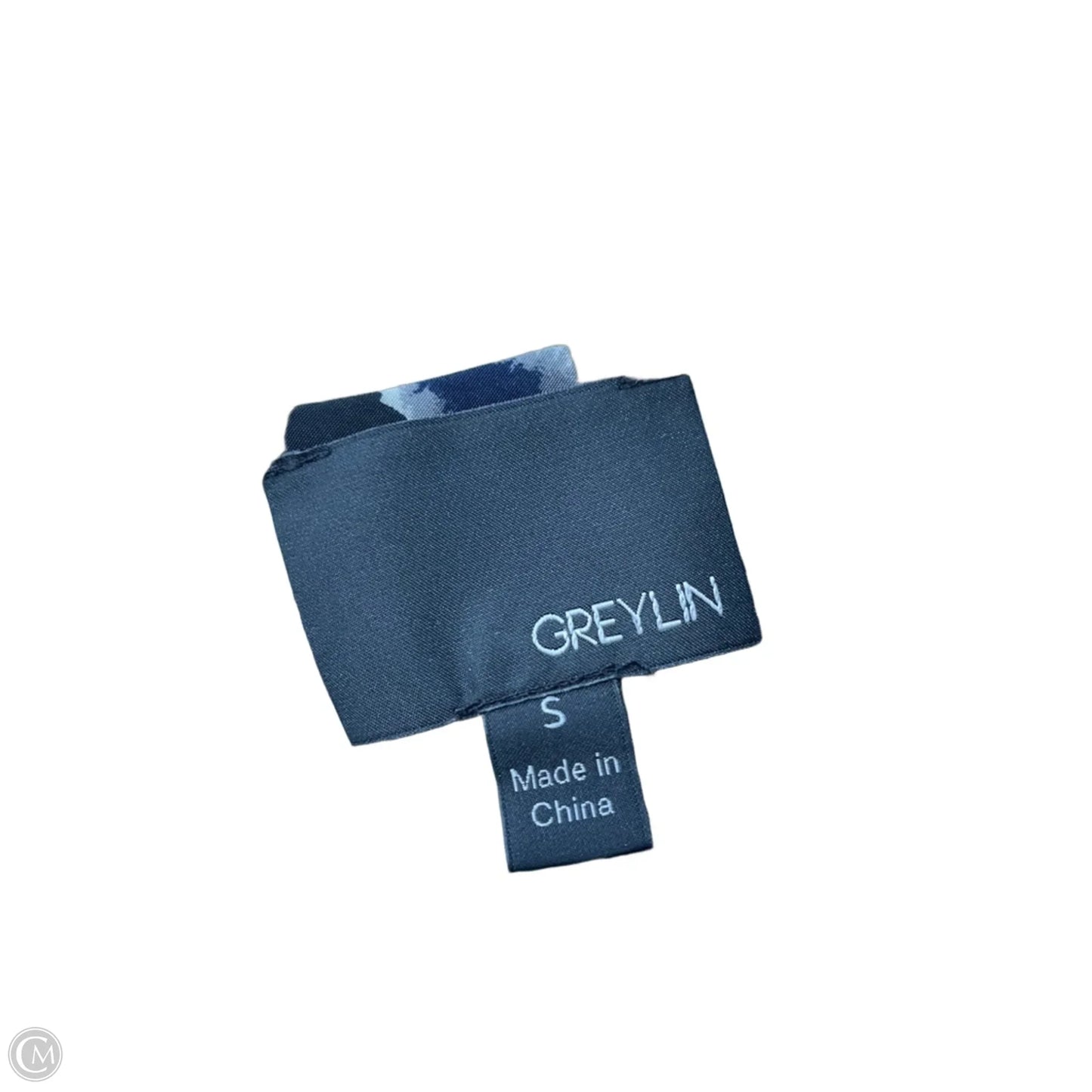 Dress Casual Short By Greylin In Black & Blue, Size: S