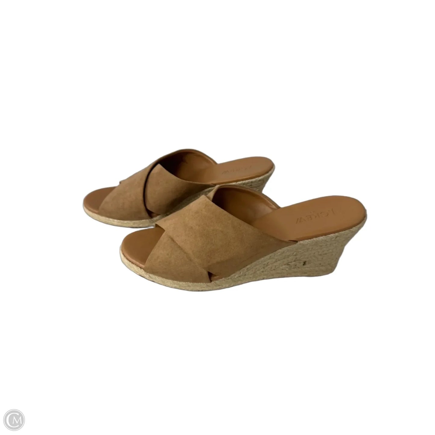 Sandals Heels Wedge By J. Crew In Brown, Size: 9.5