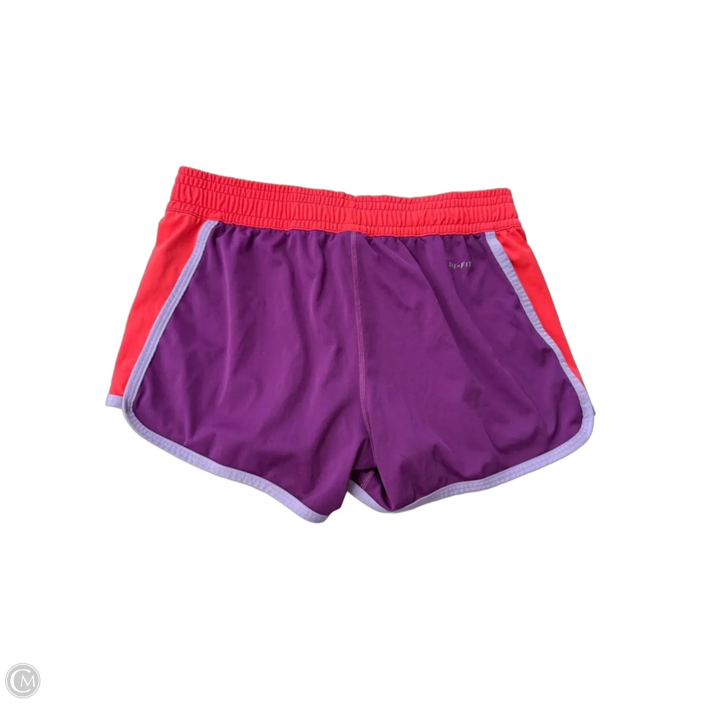 Athletic Shorts By Nike Apparel In Orange & Purple, Size: S