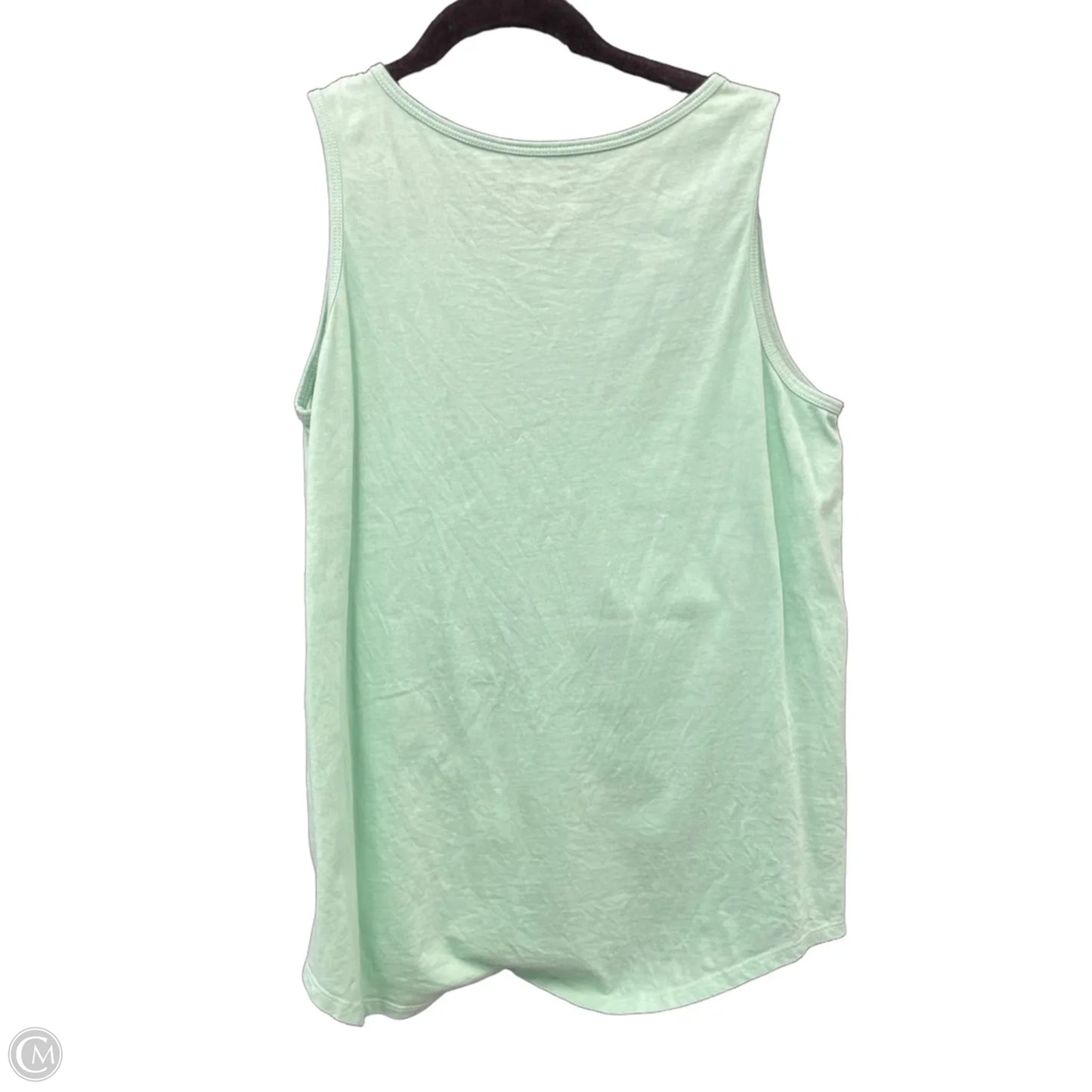 Top Sleeveless Basic By Life Is Good In Blue & Green, Size: L