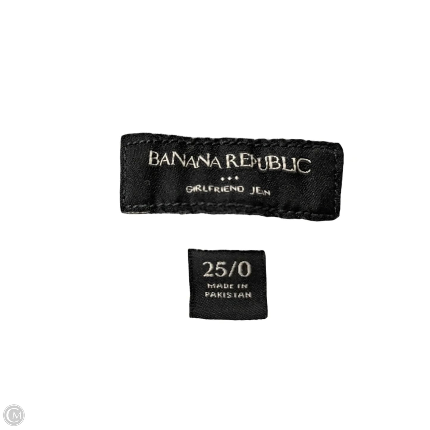 Jeans Boyfriend By Banana Republic In Grey Denim, Size: 0