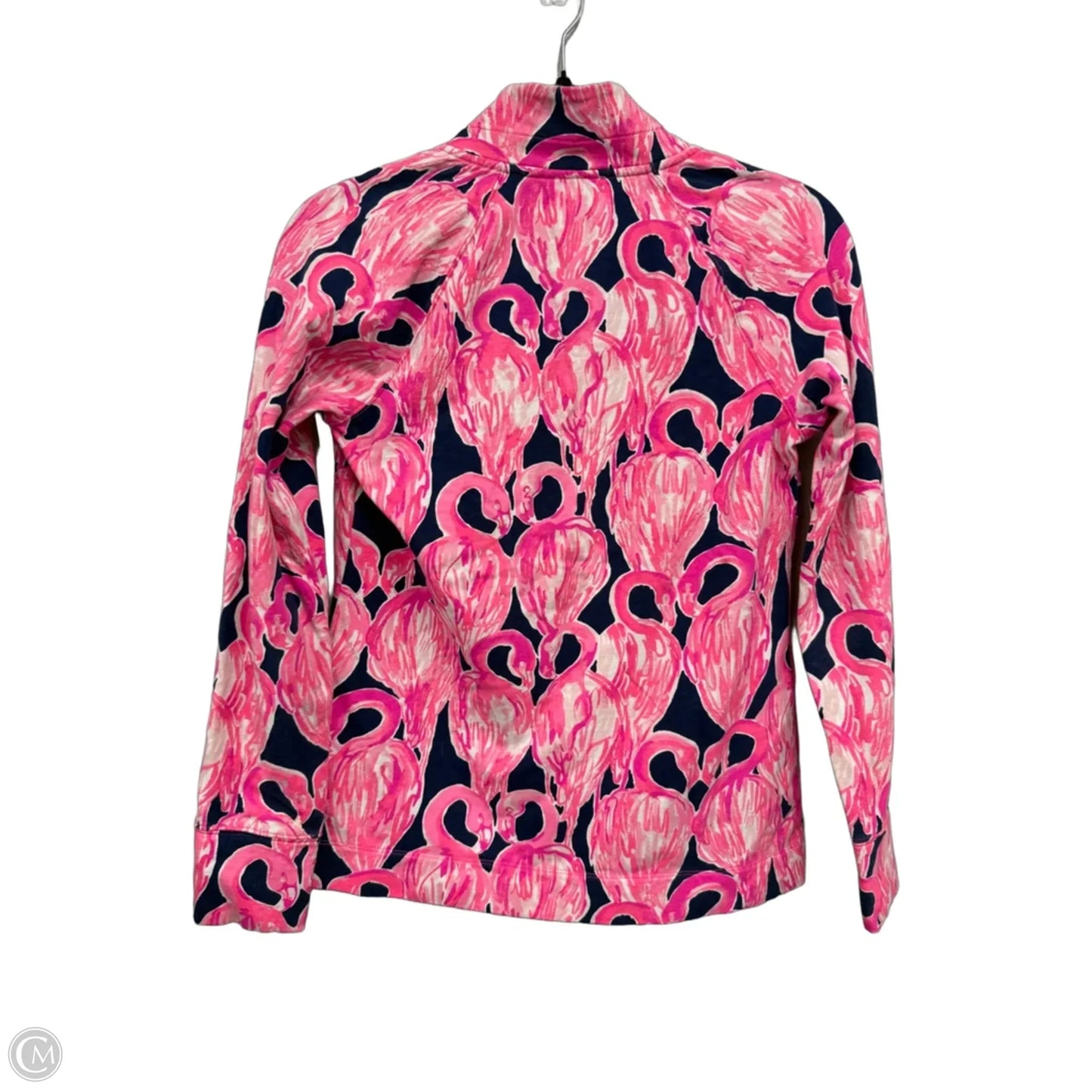 Jacket Designer By Lilly Pulitzer In Blue & Pink, Size: Xs