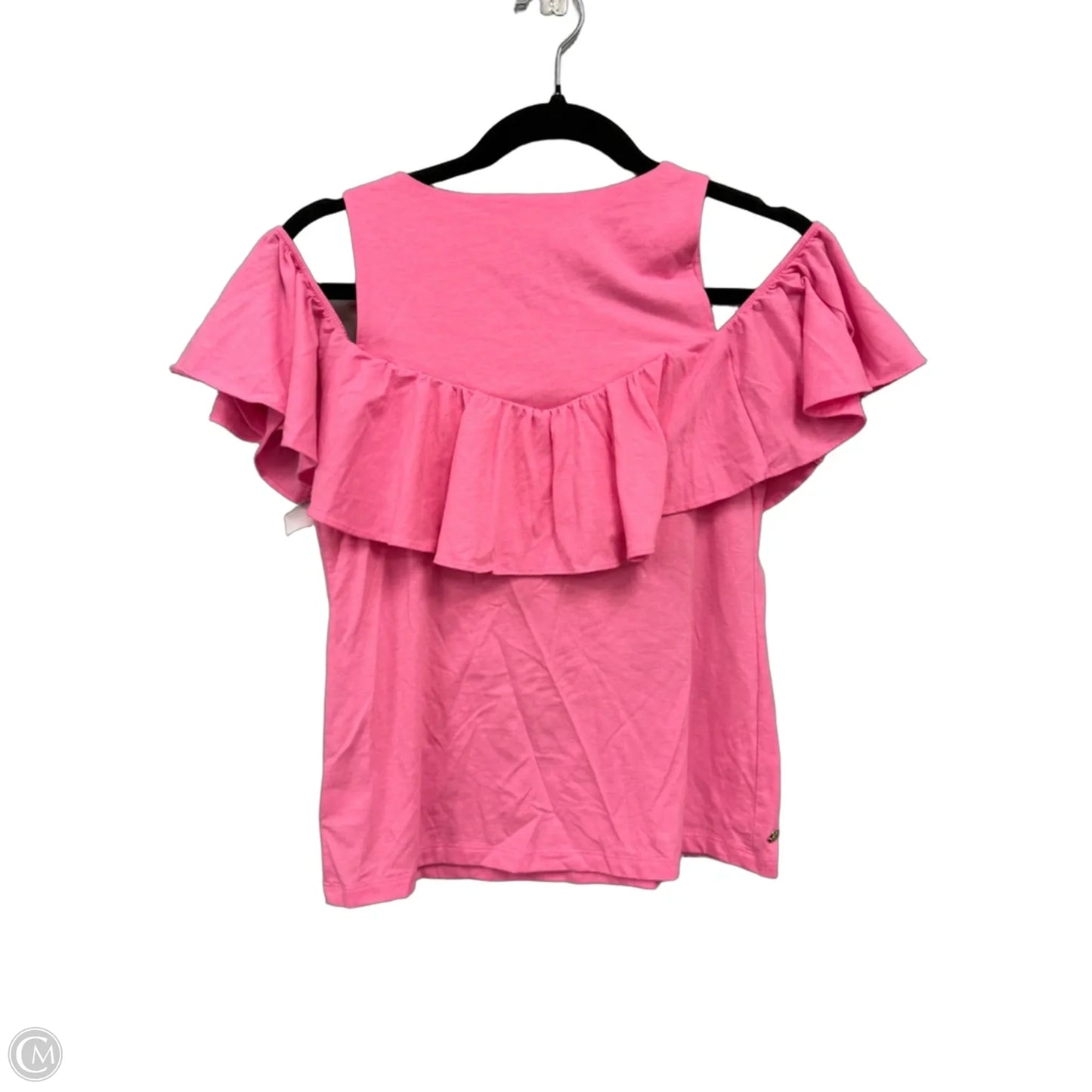 Top Short Sleeve Designer By Lilly Pulitzer In Pink, Size: Xs