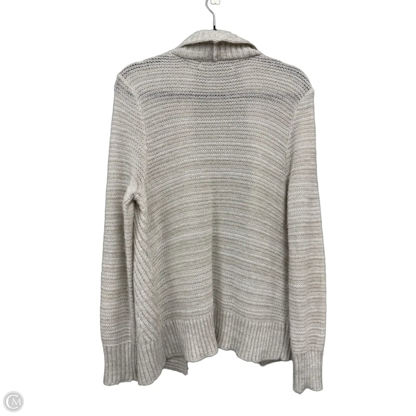 Sweater Cardigan By Clothes Mentor In Grey, Size: L