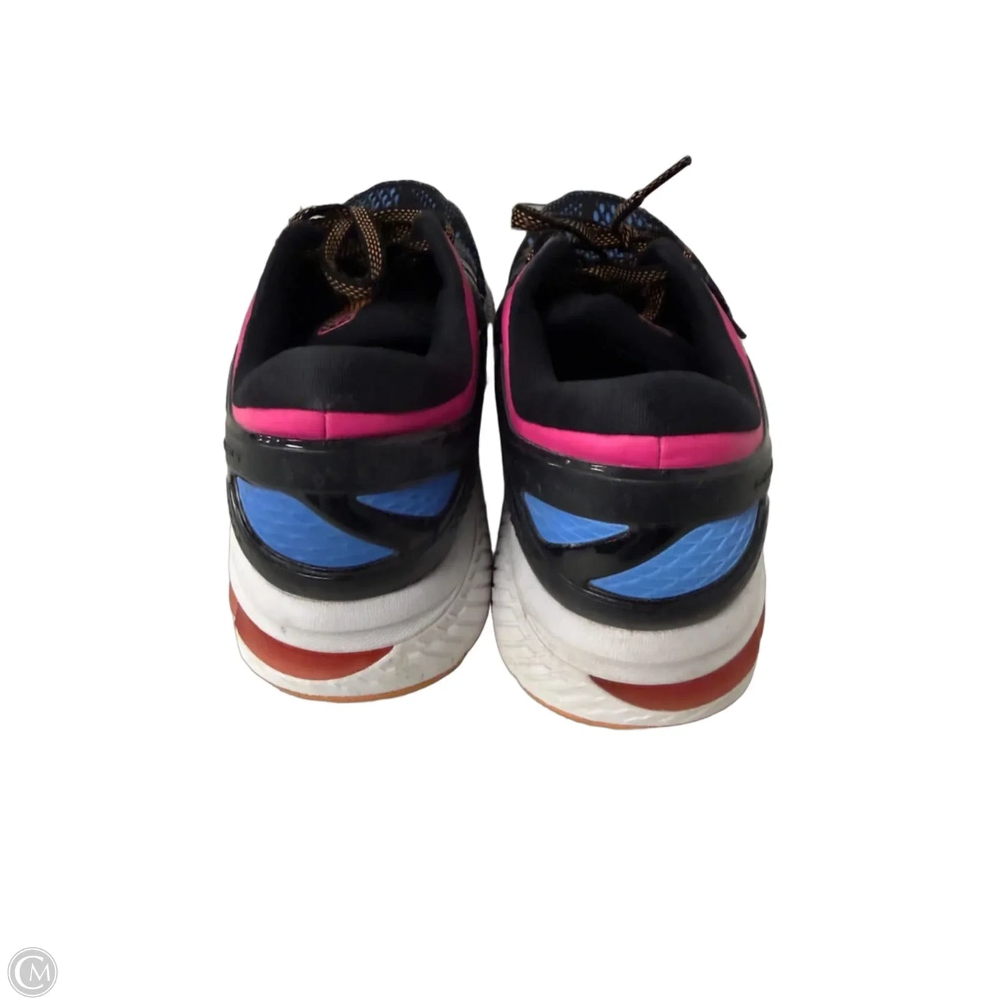 Shoes Athletic By Asics In Black & Blue, Size: 7