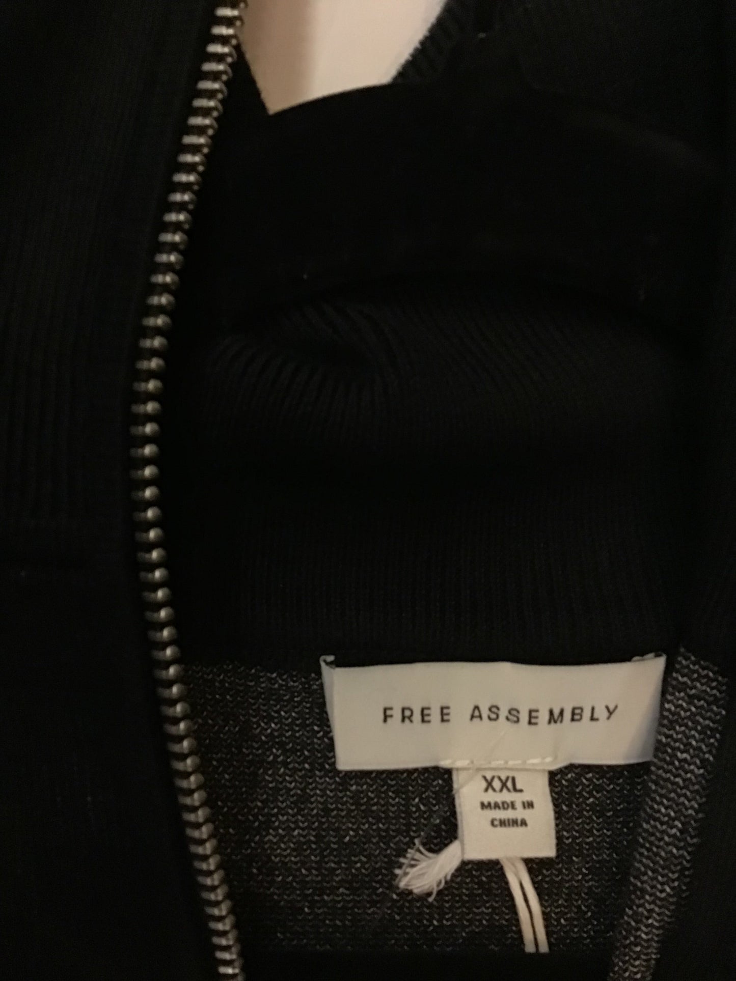 Sweater By Free Assembly In Black, Size: Xxl