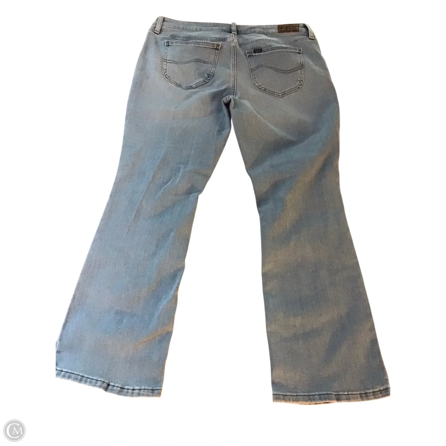 Jeans Straight By Lee In Blue, Size: 16