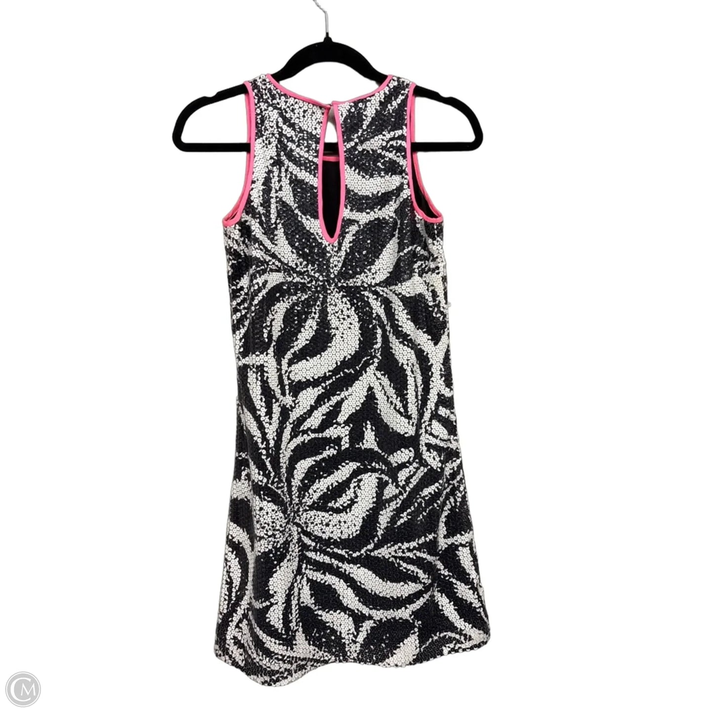 Dress Designer By Lilly Pulitzer In Black & White, Size: 2