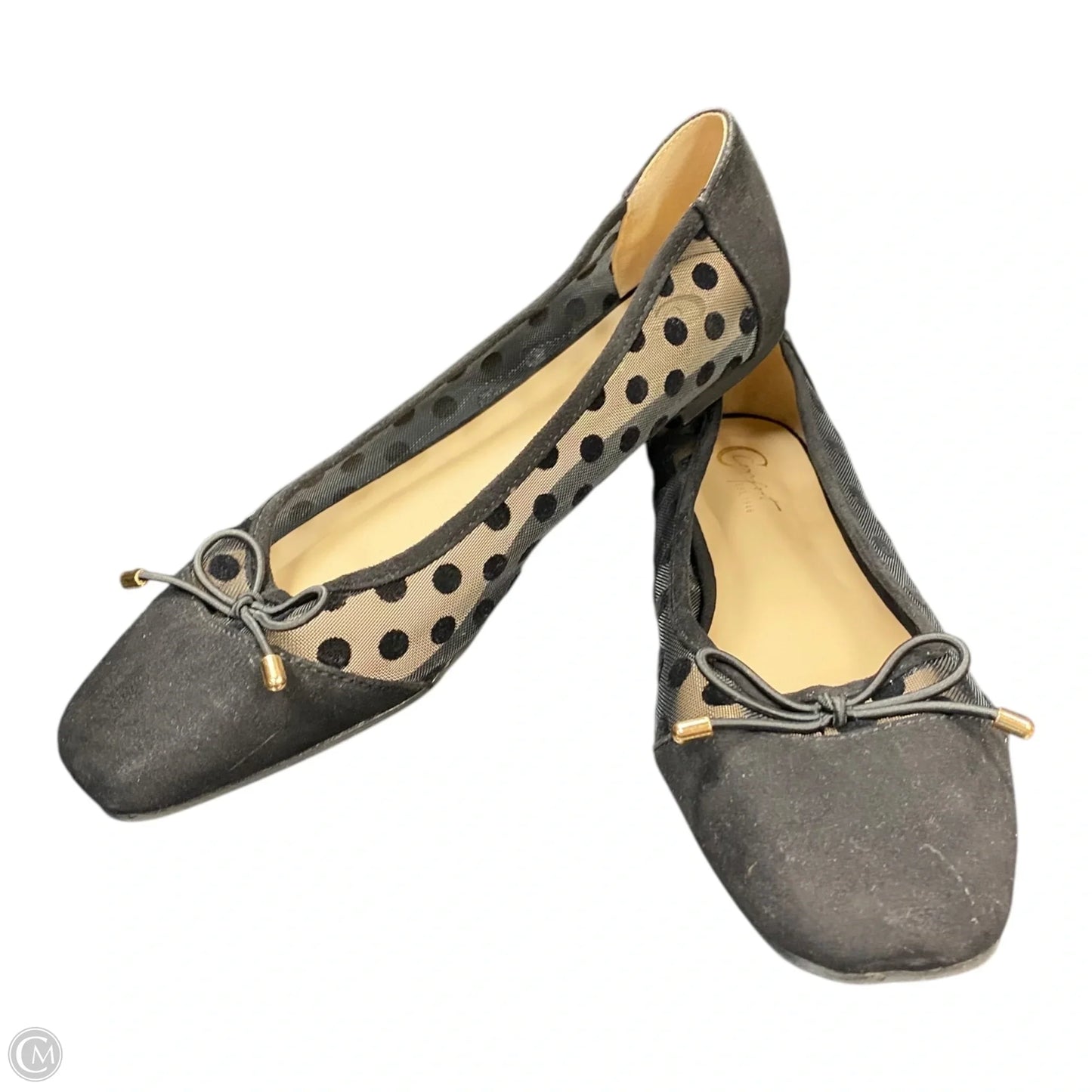 Shoes Flats By Cato In Black, Size: 7