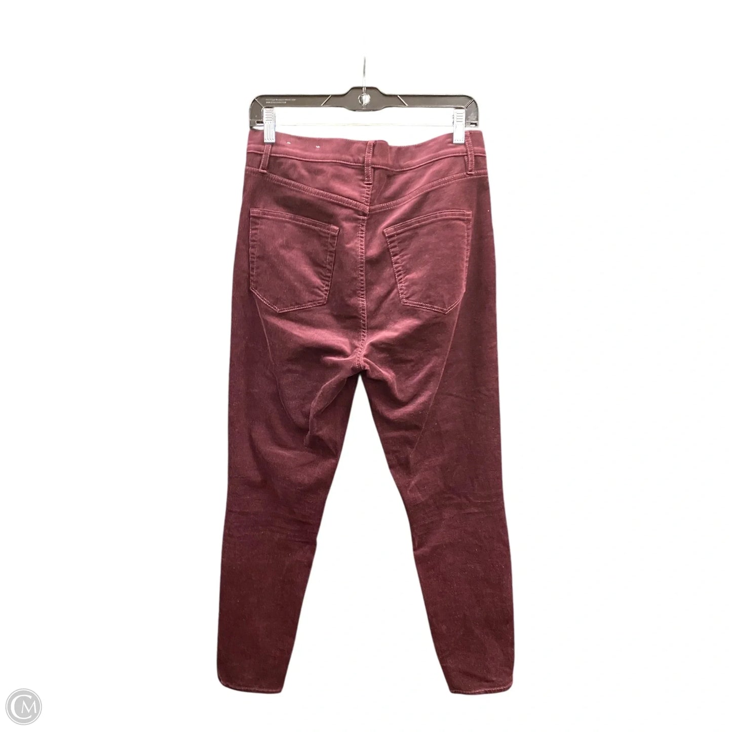 Pants Corduroy By Loft In Maroon, Size: 8