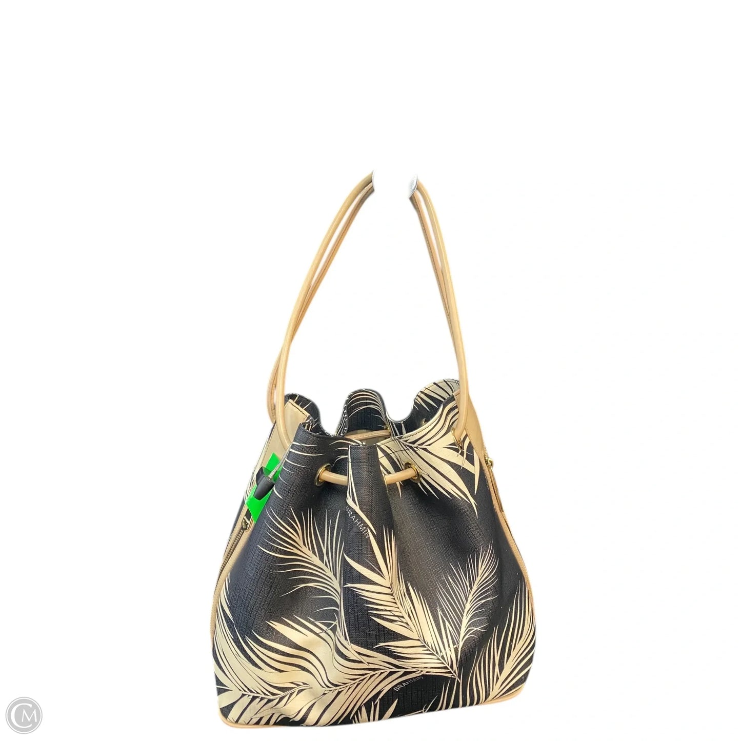 Handbag Designer By Brahmin, Size: Large
