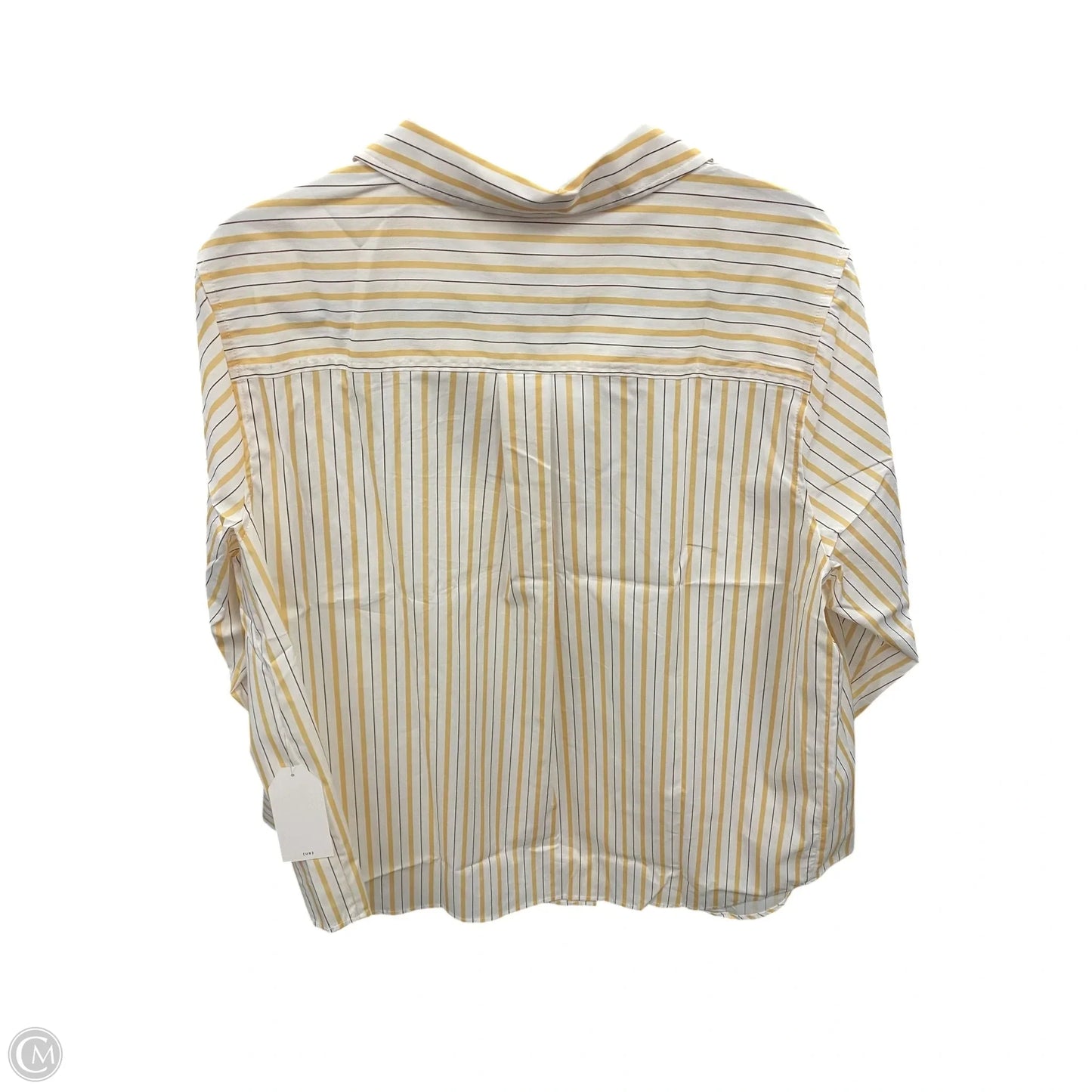 Top Long Sleeve By Universal Standard In Striped Pattern, Size: 2x