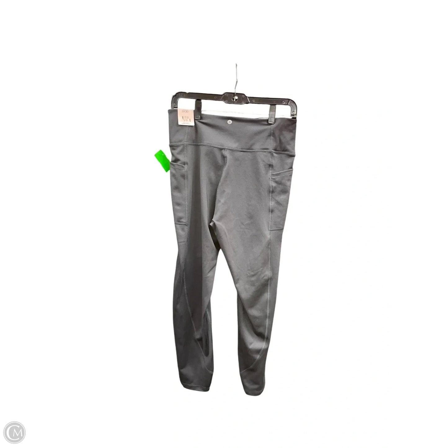 Athletic Leggings Capris By Victorias Secret In Grey, Size: L