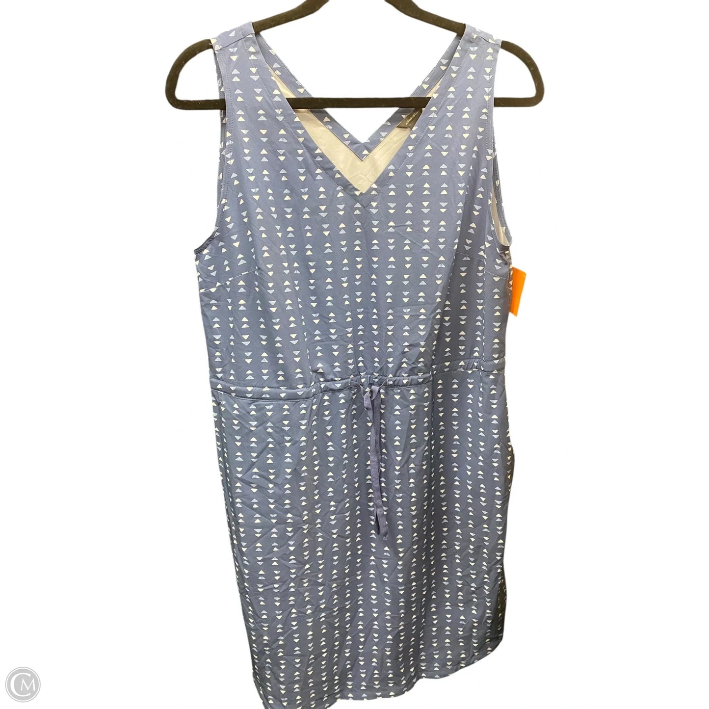 Dress Casual Short By Eddie Bauer In Blue, Size: M