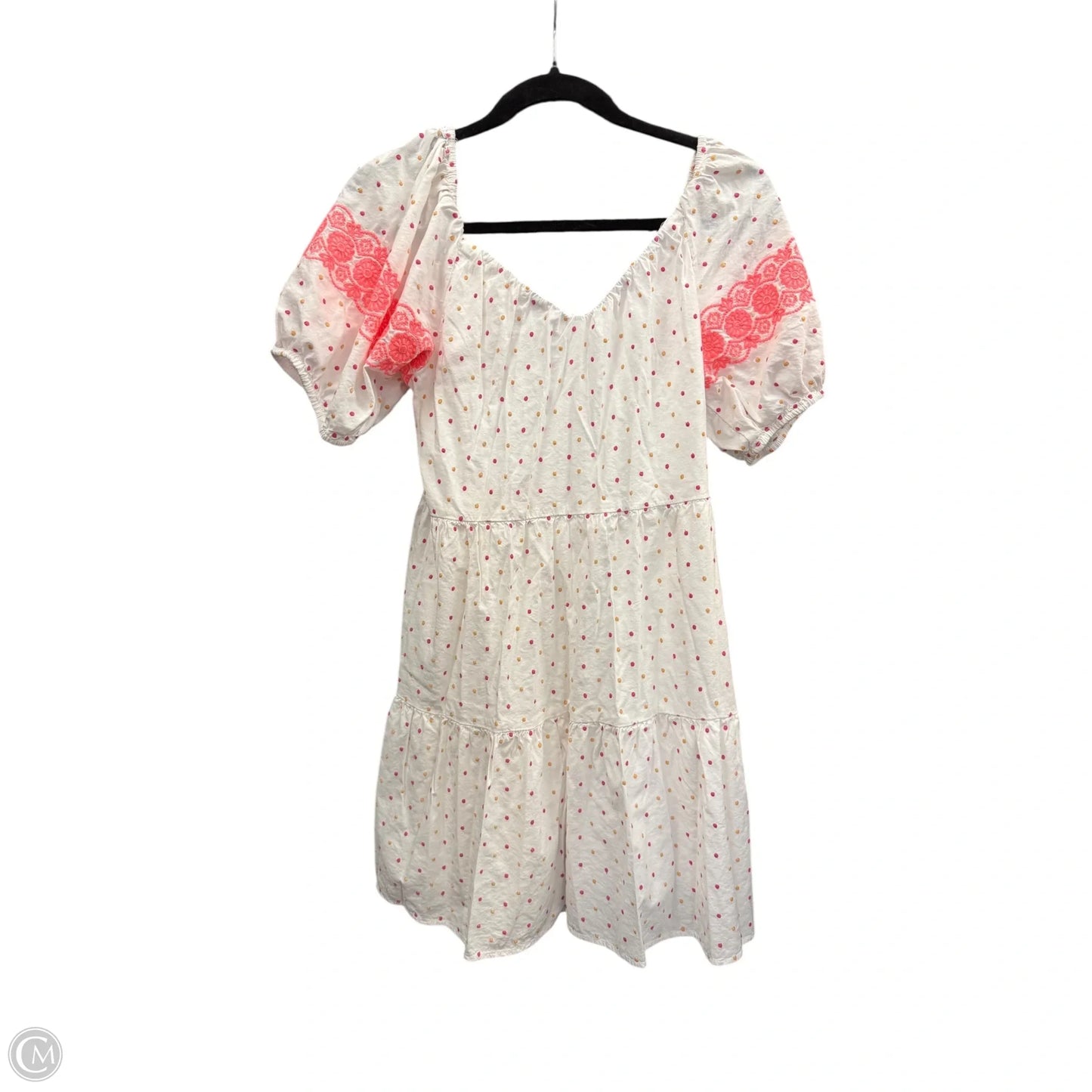 Dress Casual Short By Loft In Polkadot Pattern, Size: S