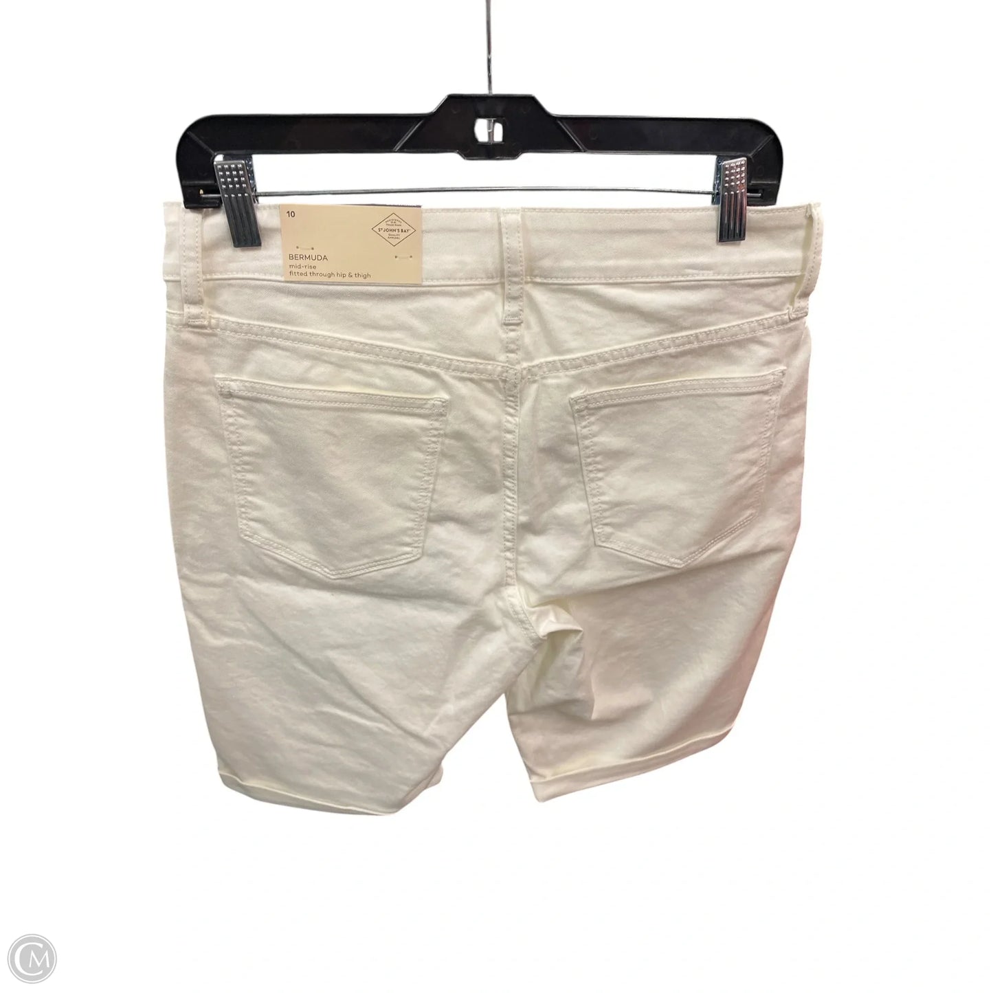 Shorts By St Johns Bay In Cream, Size: 10