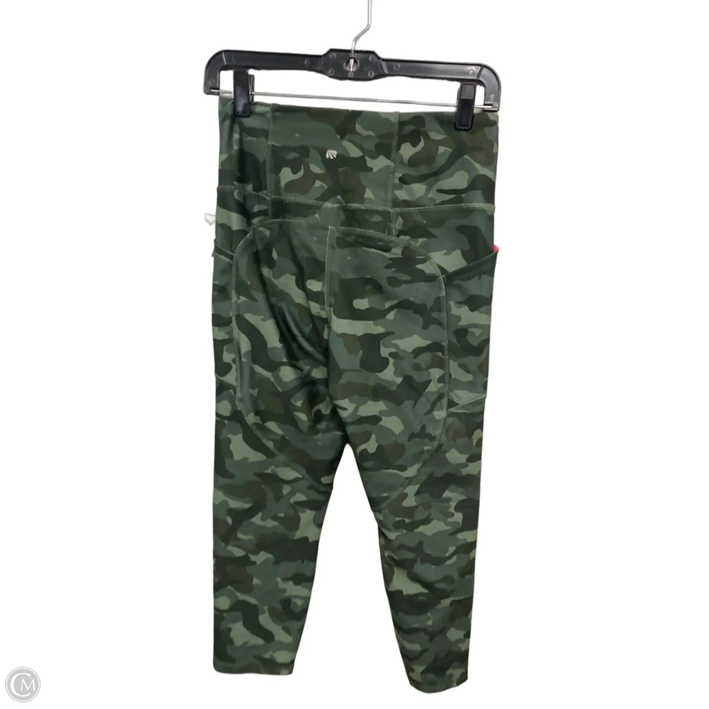 Athletic Leggings By Marika In Green, Size: M