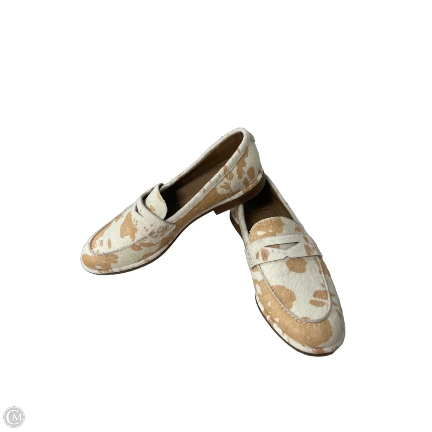 Shoes Flats By Sam Edelman In Cream & Orange, Size: 8