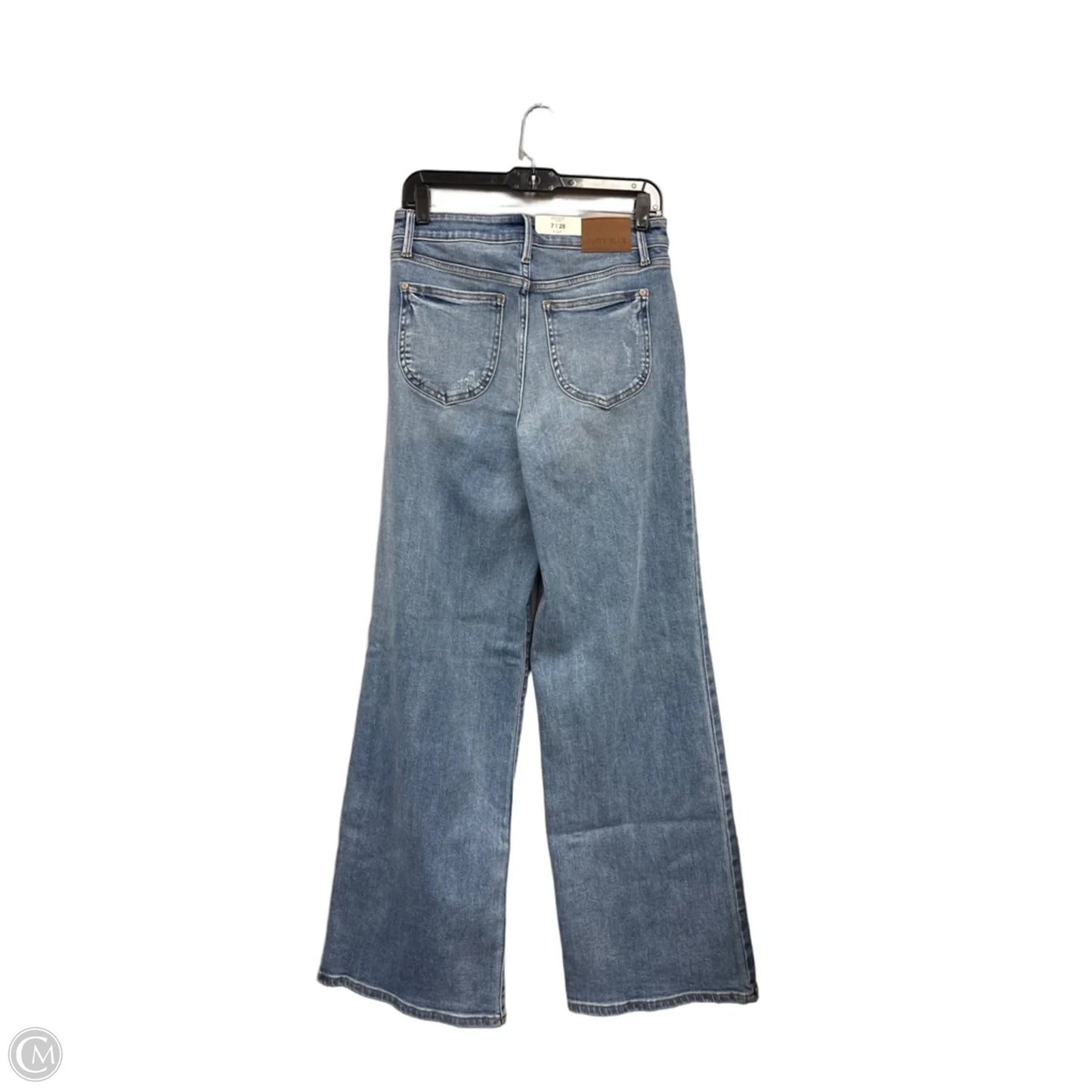 Jeans Wide Leg By Judy Blue In Blue, Size: 6
