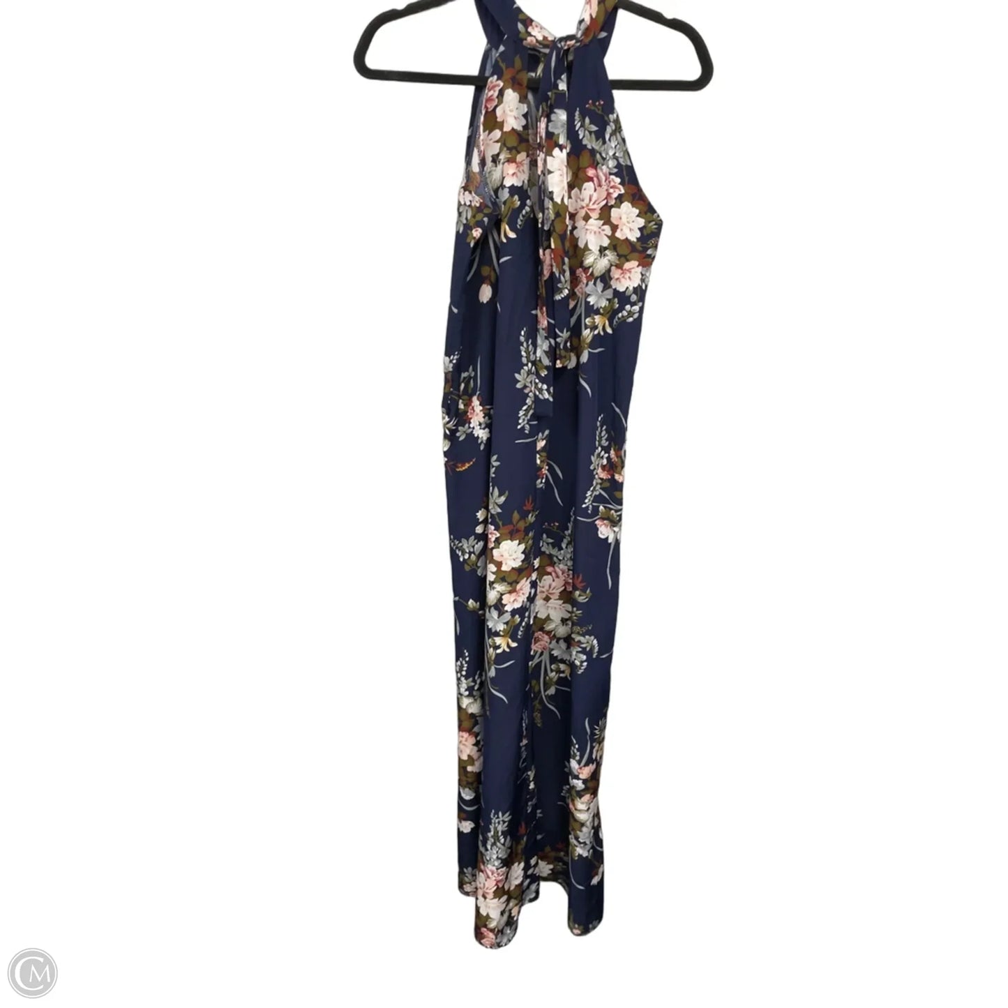 Dress Casual Maxi By Clothes Mentor In Blue & Pink, Size: M