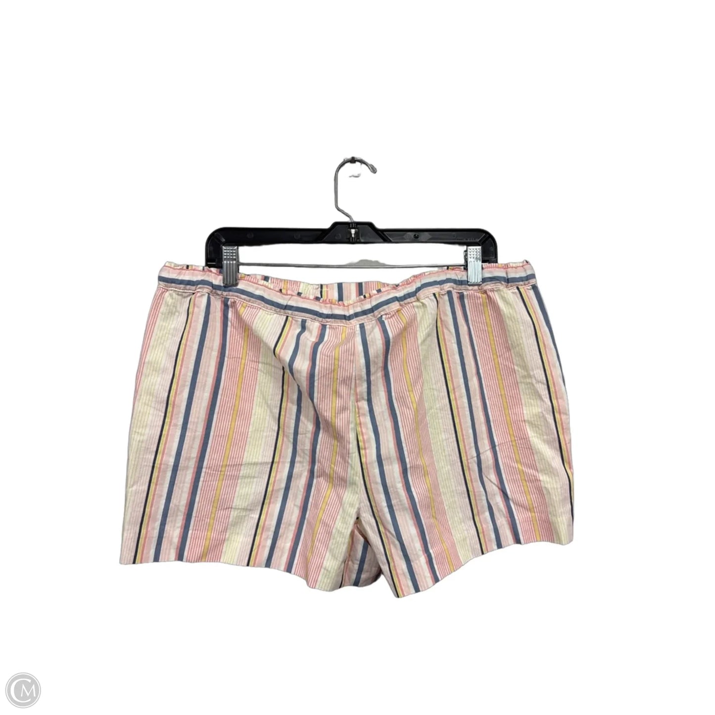 Shorts By Loft In Blue & Pink, Size: L