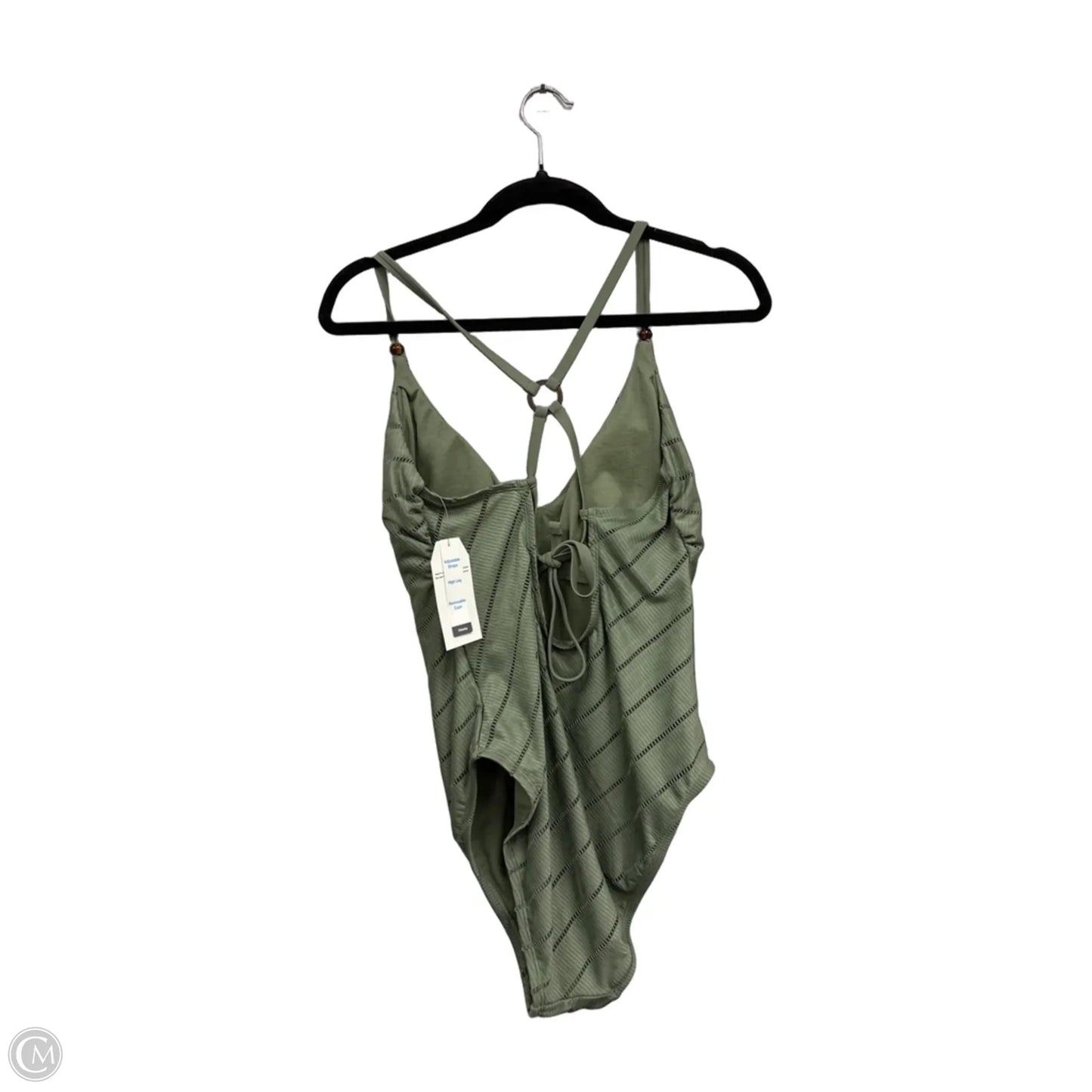 Swimsuit By Time And Tru In Green, Size: L