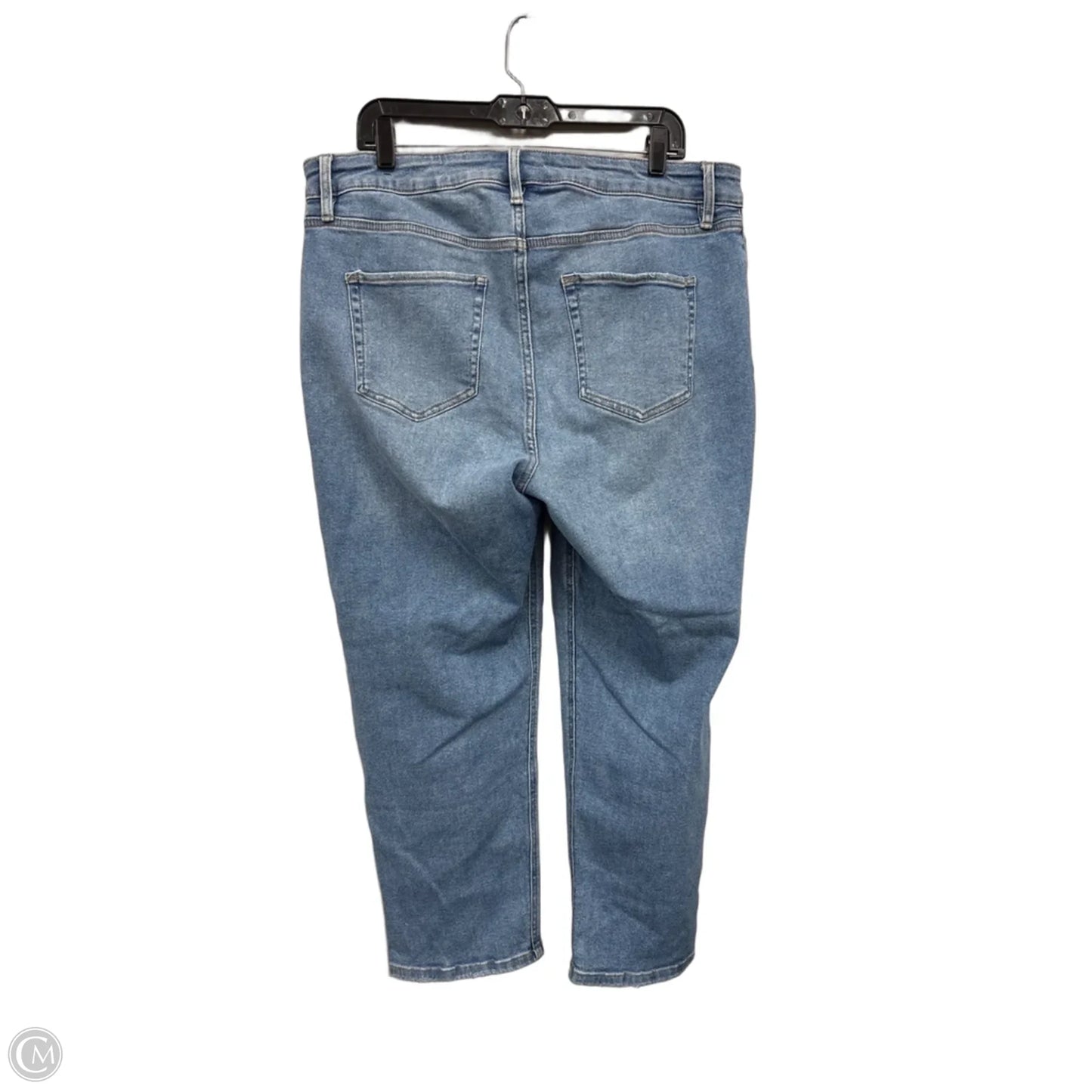 Jeans Straight By Ava & Viv In Bronze, Size: 14