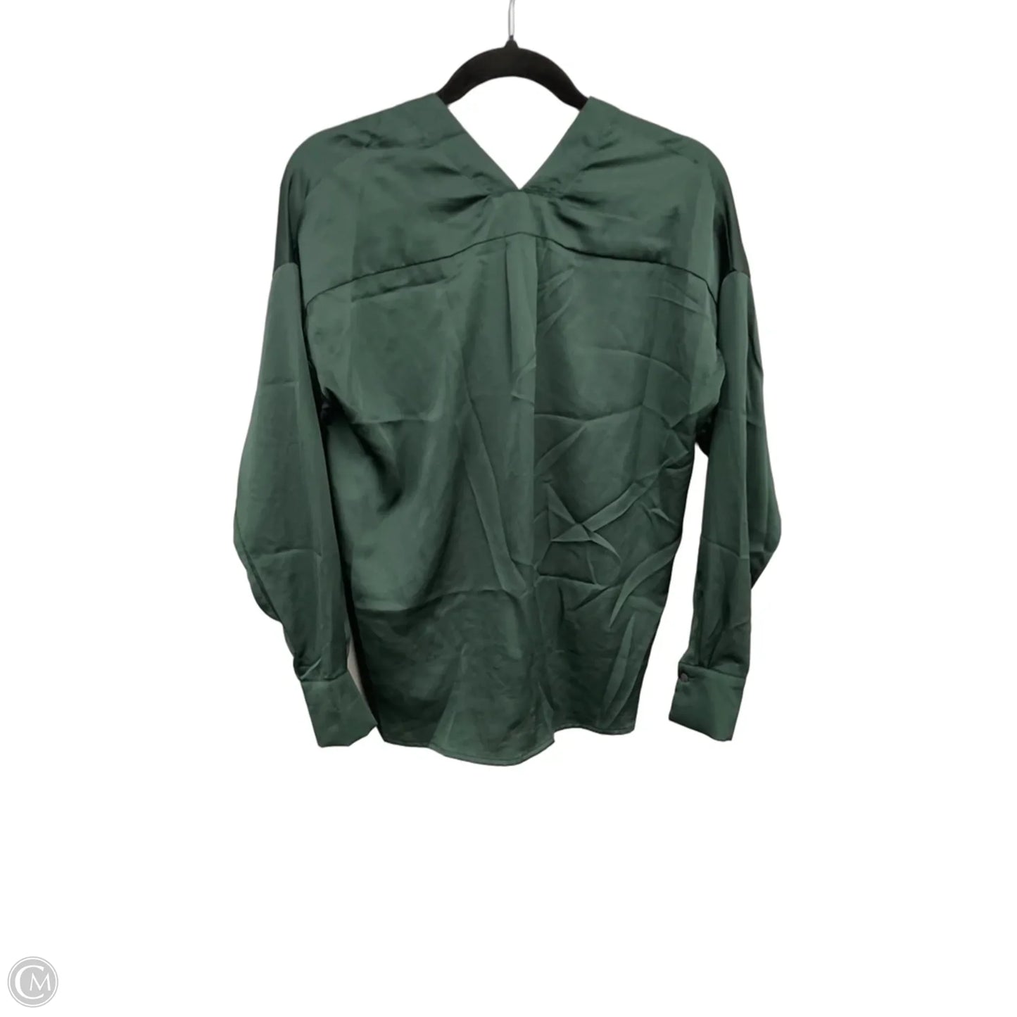 Top Long Sleeve By Karlie In Green, Size: S