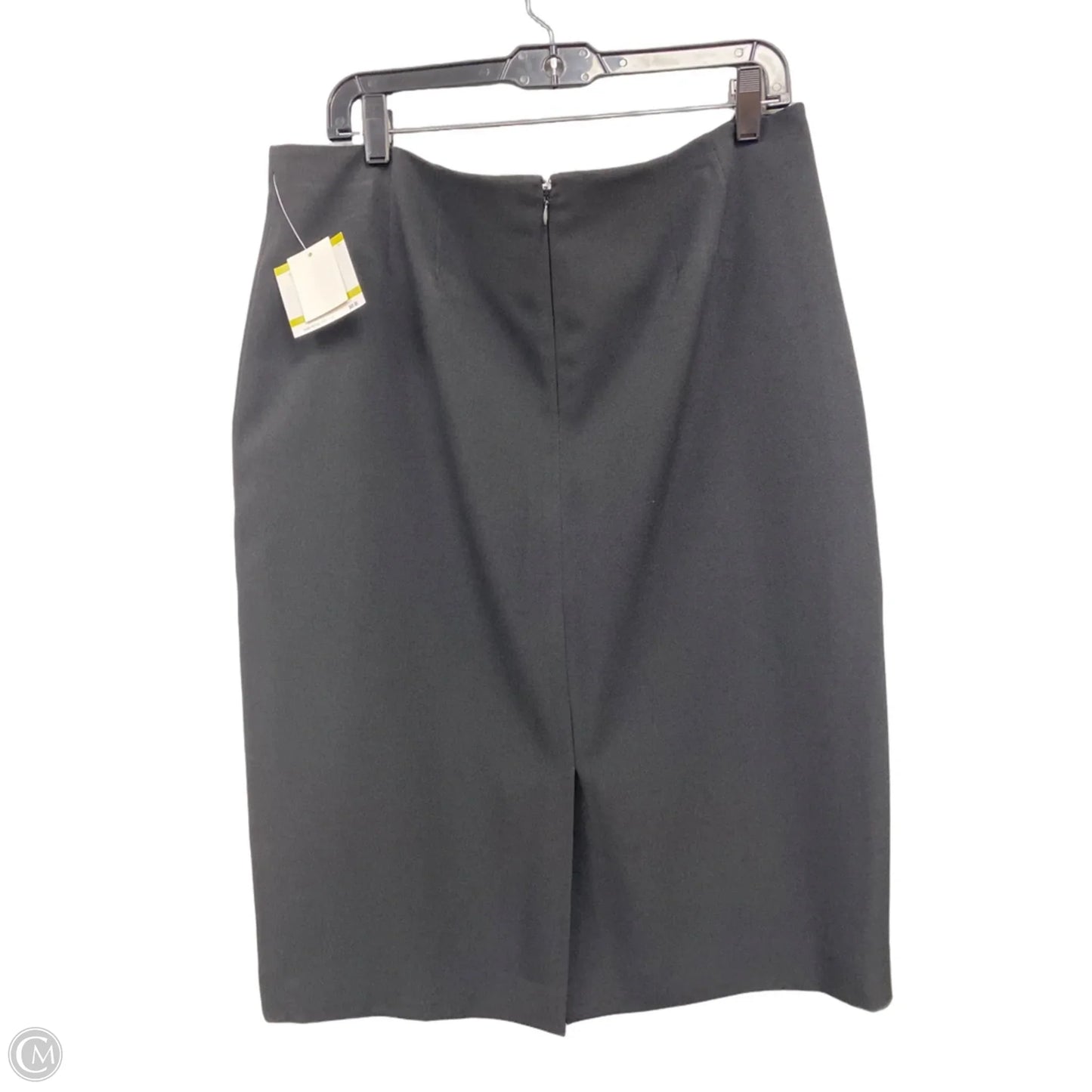 Skirt Midi By Kasper In Black, Size: 14