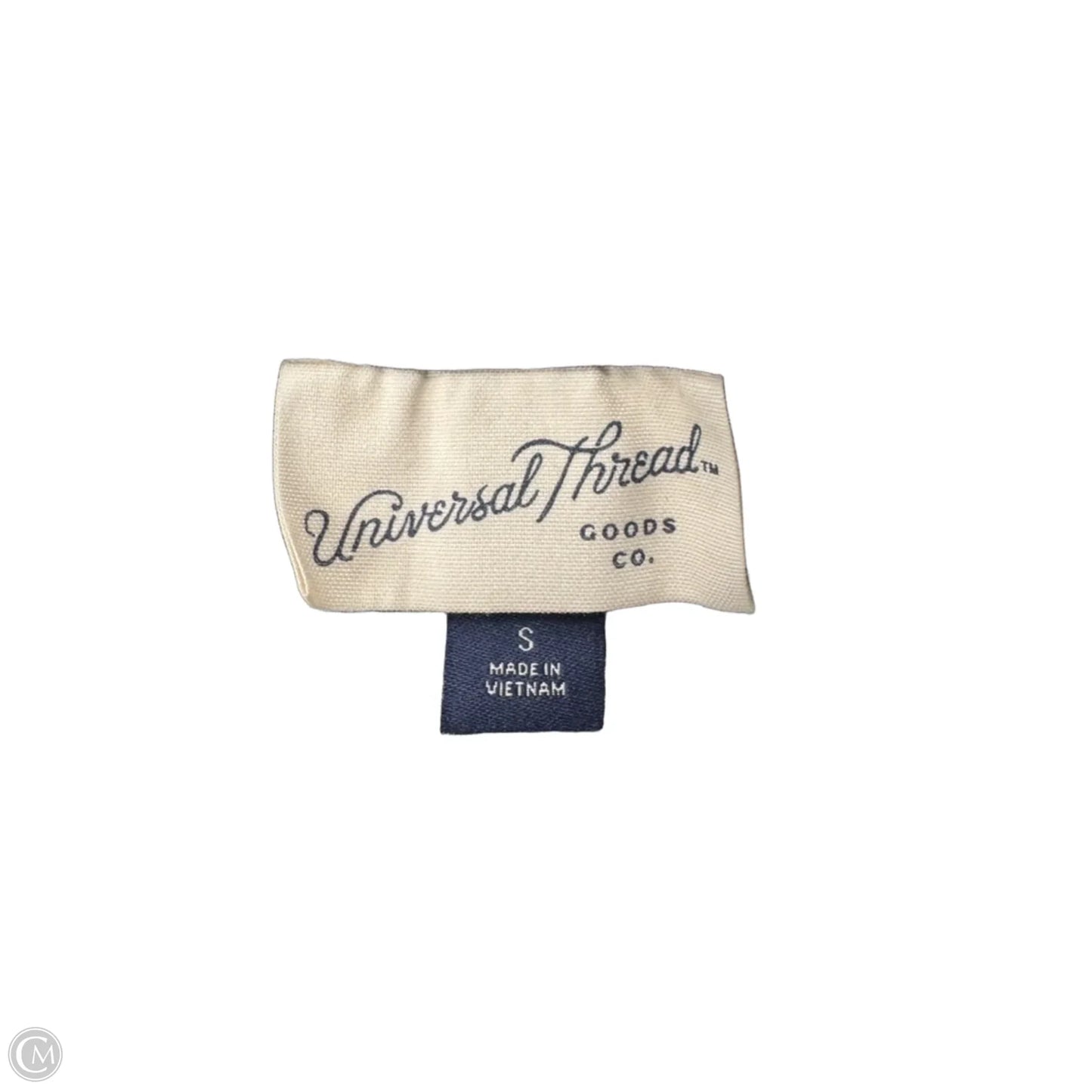 Dress Casual Short By Universal Thread In Black & Cream, Size: S