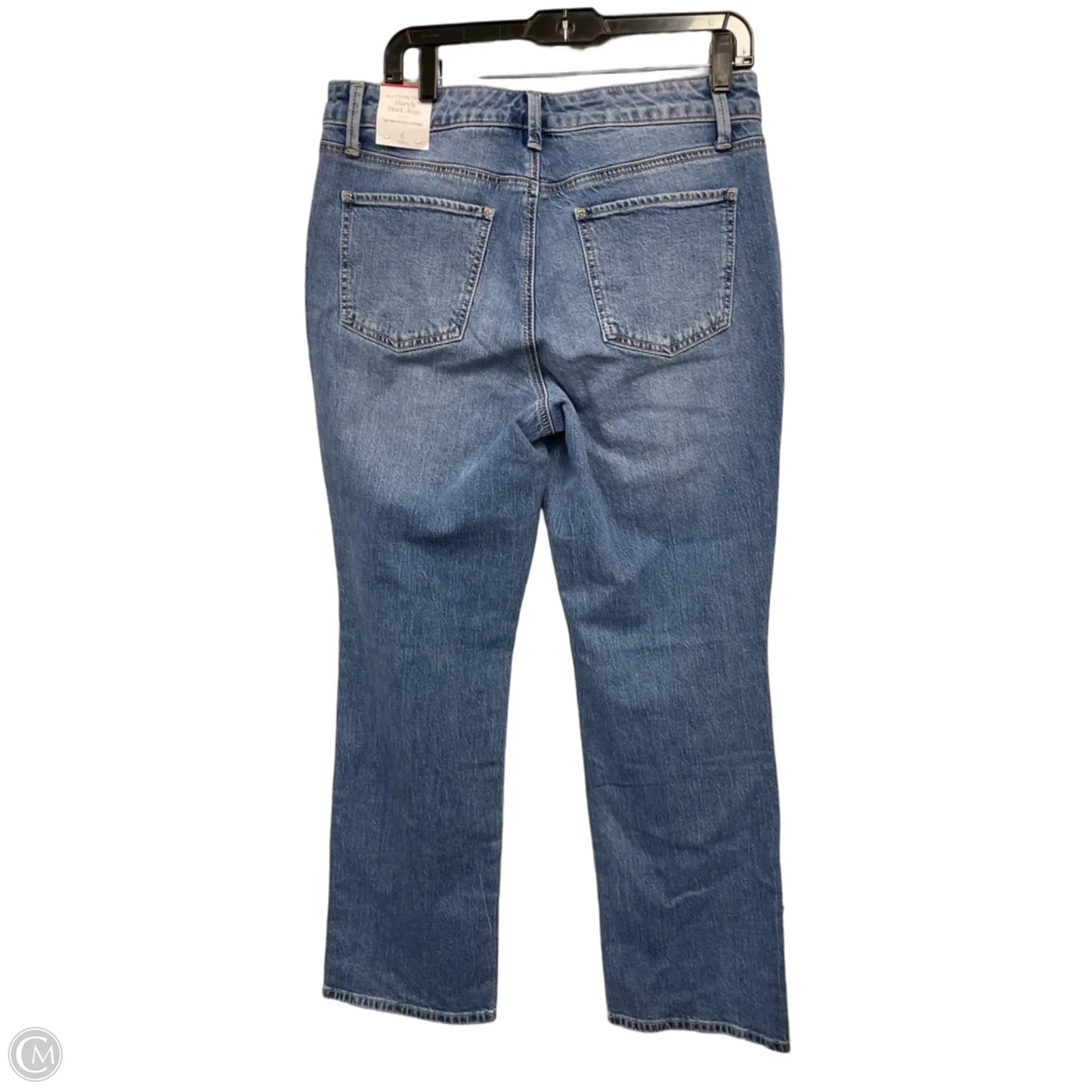 Jeans Straight By Talbots In Blue, Size: 6