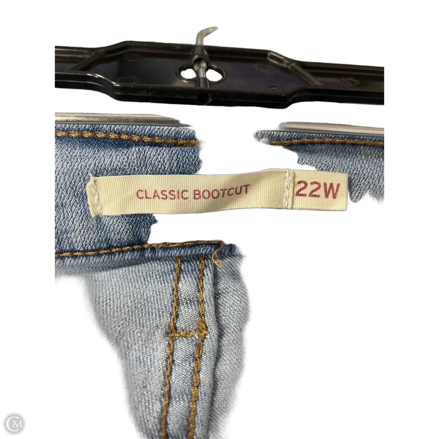 Jeans Boot Cut By Levis In Blue, Size: 22