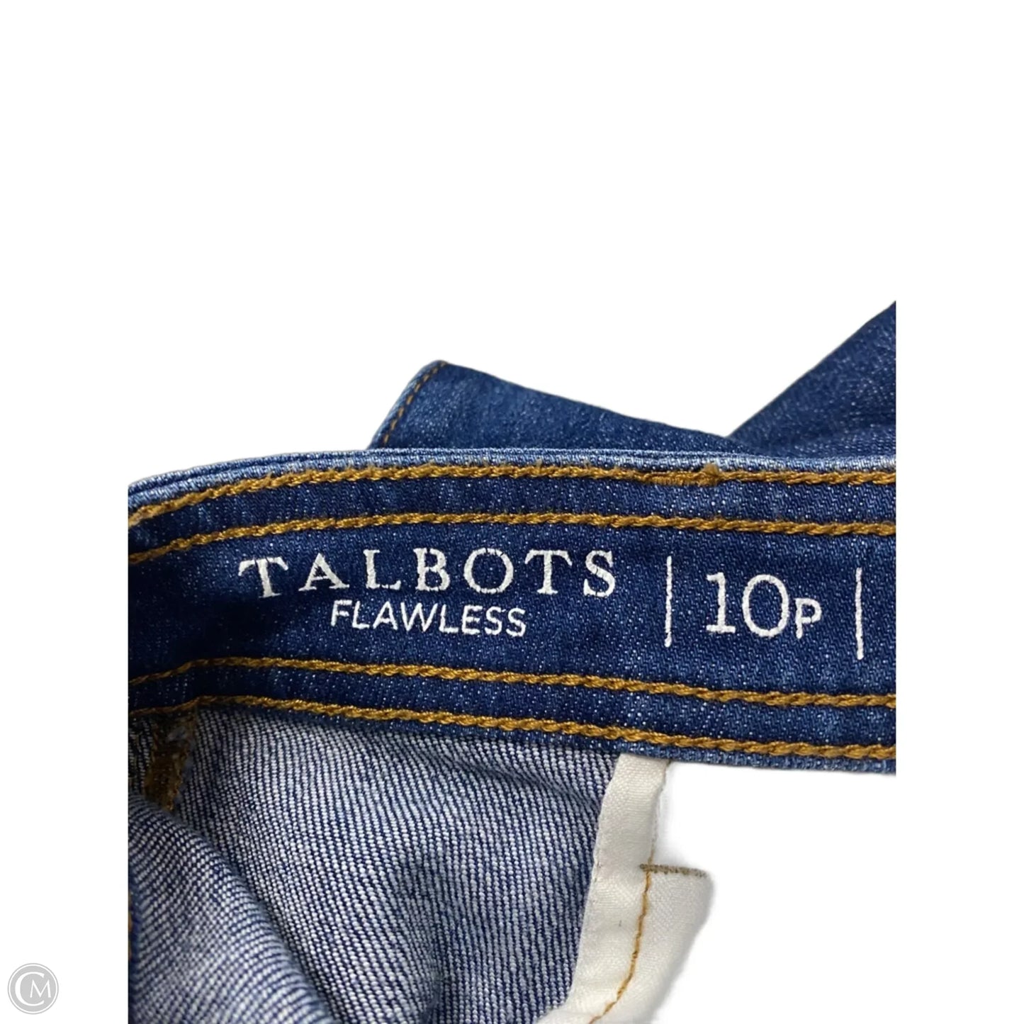 Jeans Cropped By Talbots In Blue, Size: 10p