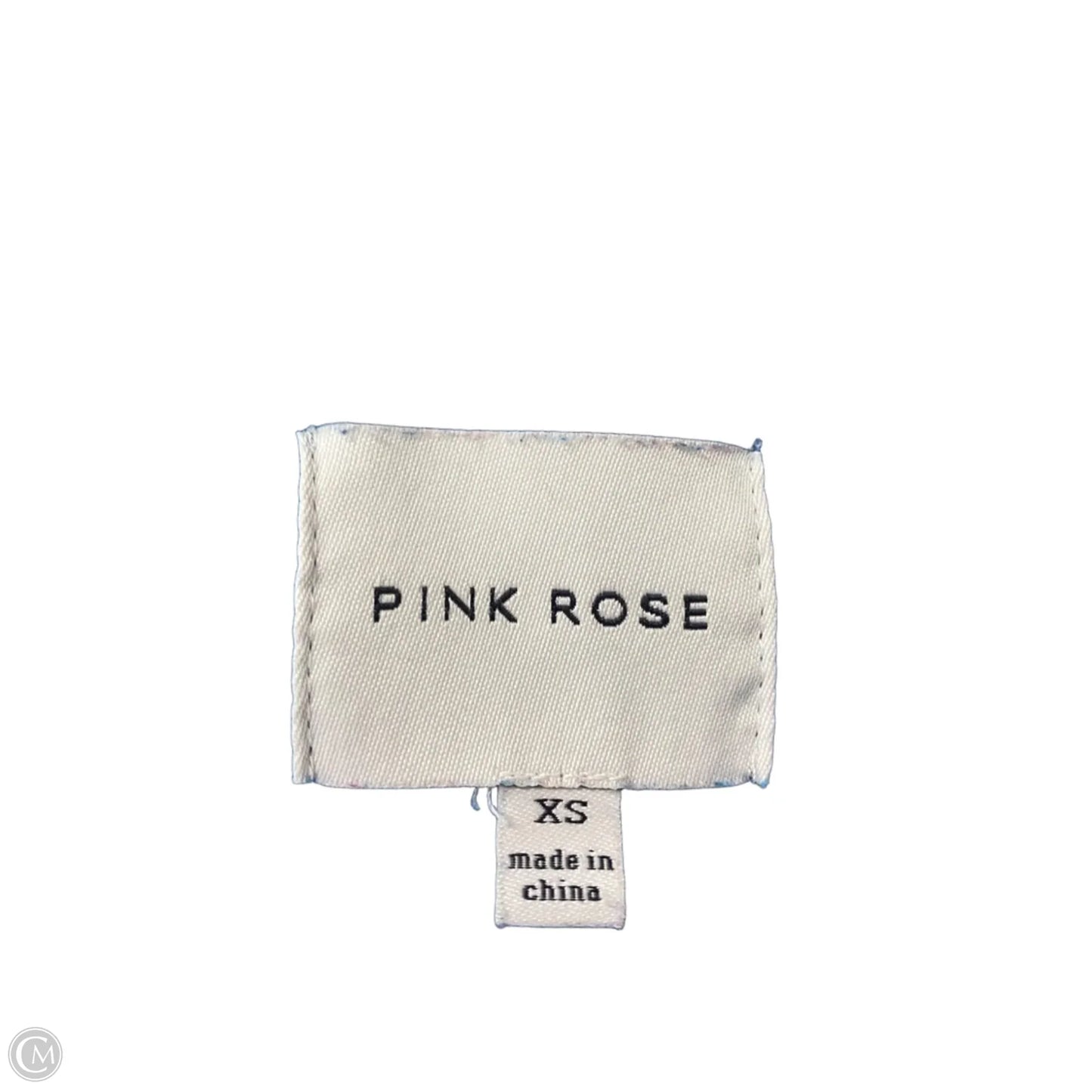 Sweater By Pink Rose In Blue, Size: Xs