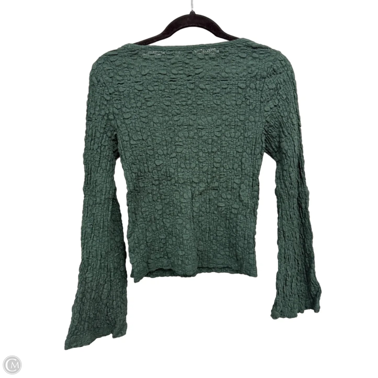 Top Long Sleeve By Old Navy In Green, Size: S