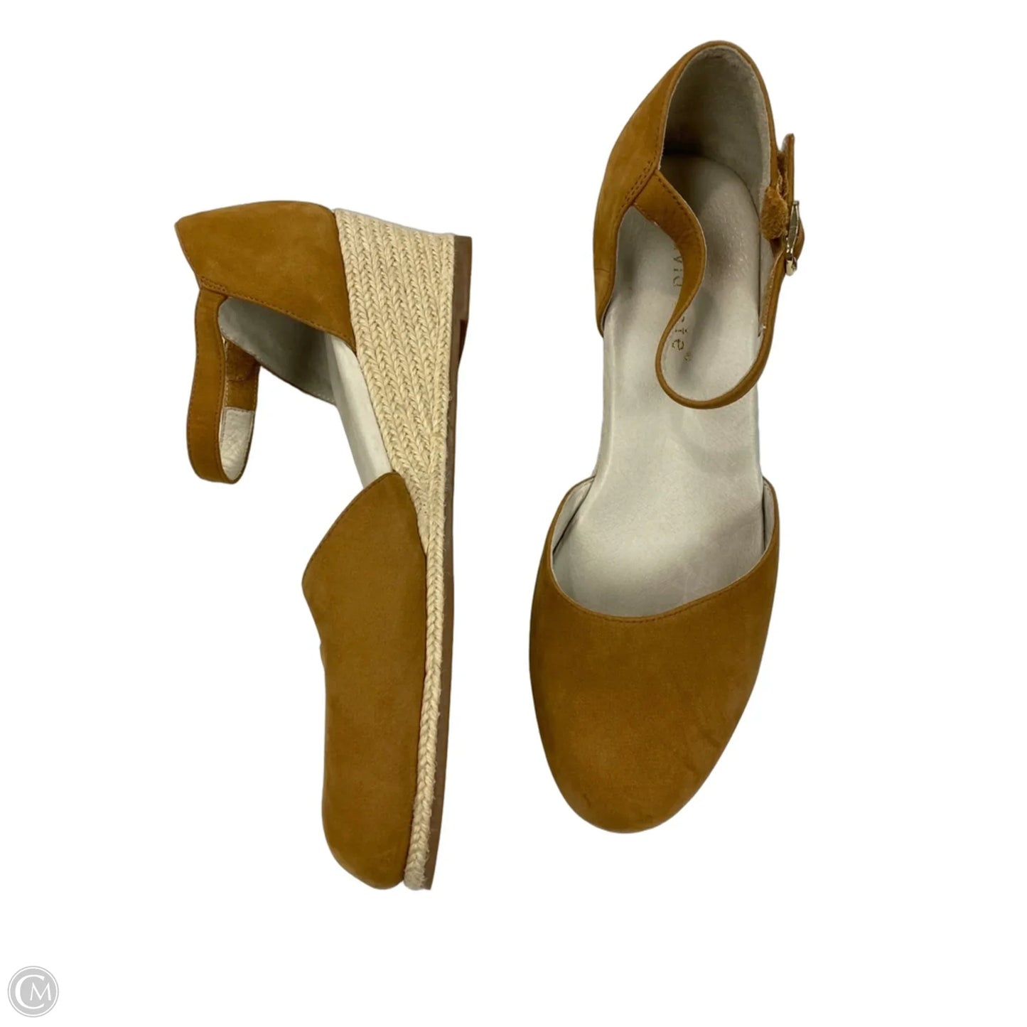 Shoes Heels Wedge By Clothes Mentor In Brown, Size: 11