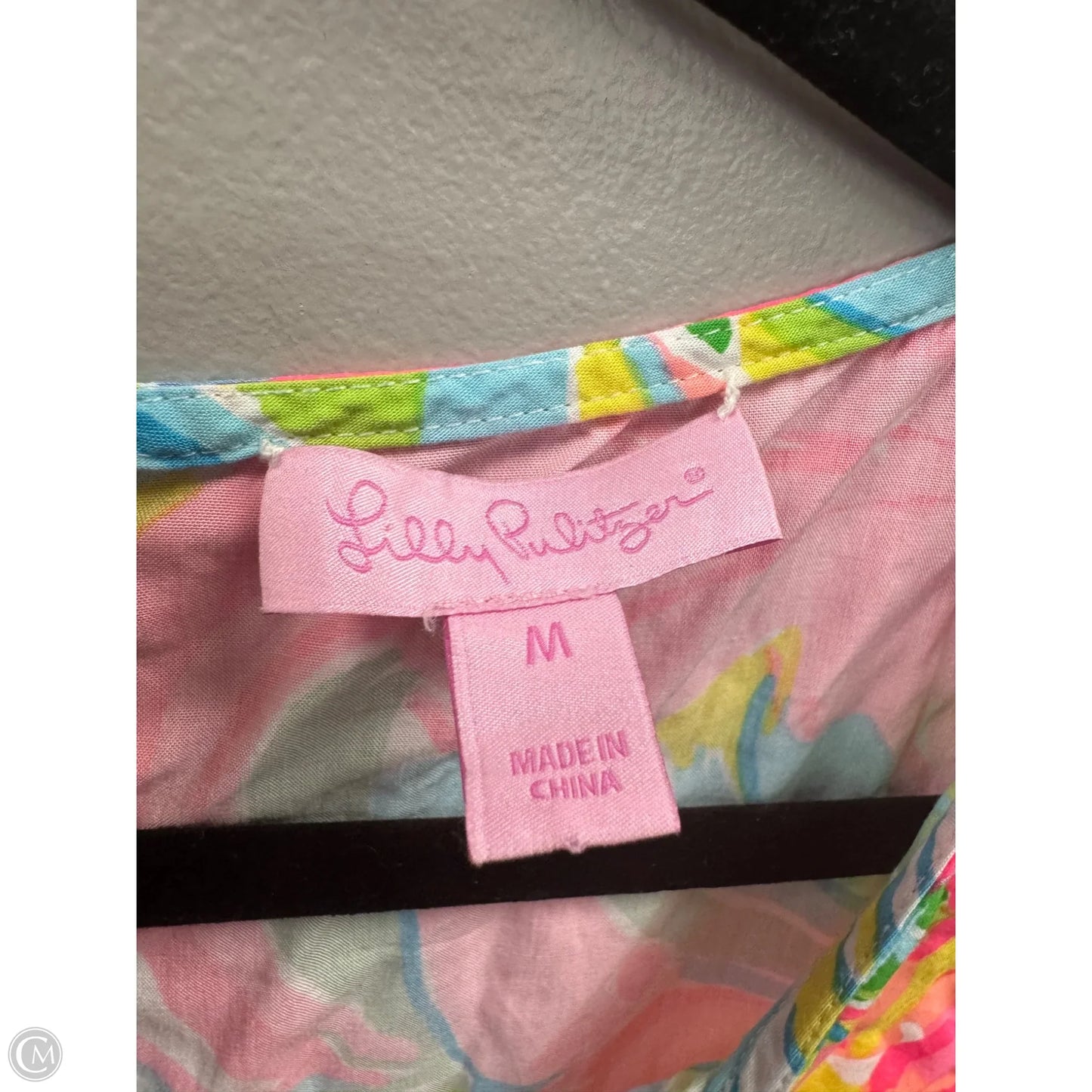 Romper Designer By Lilly Pulitzer In Pink, Size: M