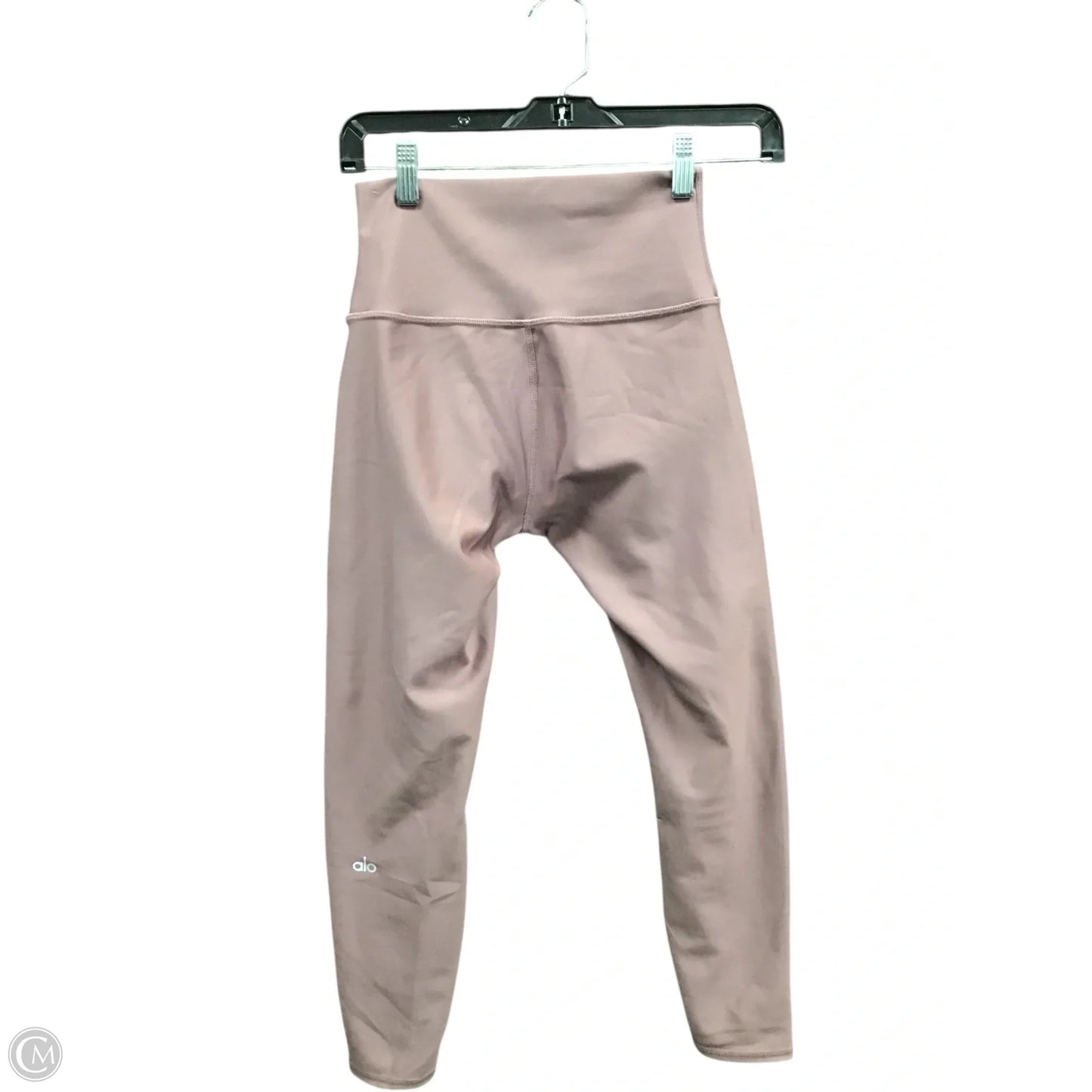 Athletic Leggings By Alo In Mauve, Size: S