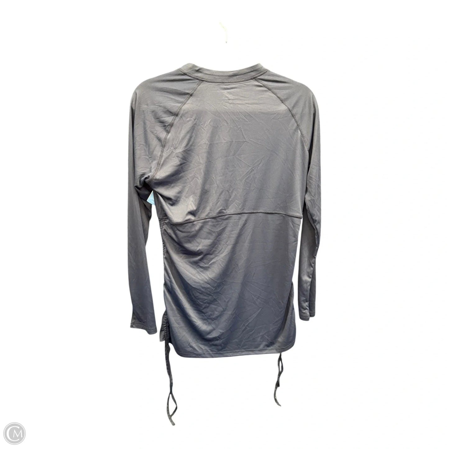 Athletic Jacket By Clothes Mentor In Blue & White, Size: M