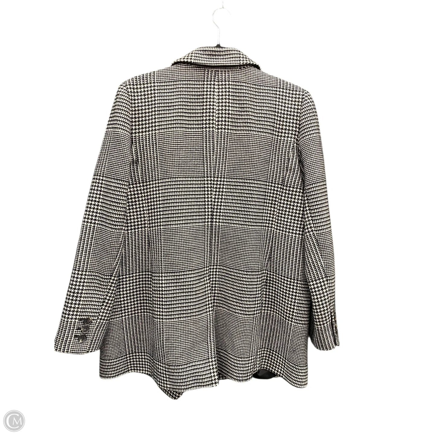 Blazer By Talbots In Black & White, Size: 12