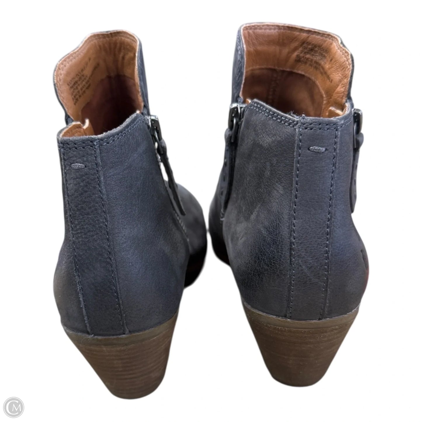 Boots Designer By Frye In Grey, Size: 9