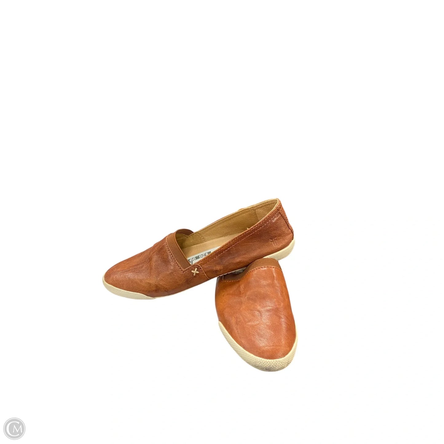 Shoes Designer By Frye In Copper, Size: 7