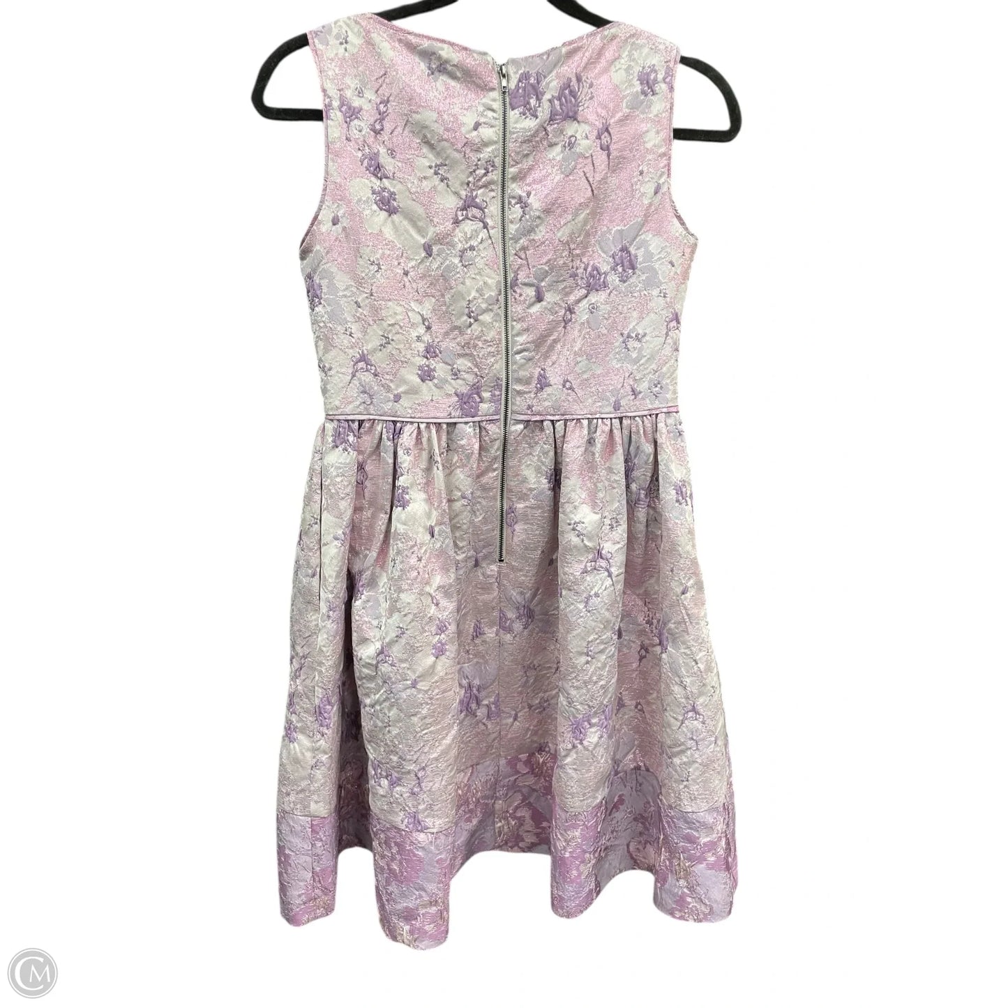 Dress Party Short By Adrianna Papell In Purple, Size: 4