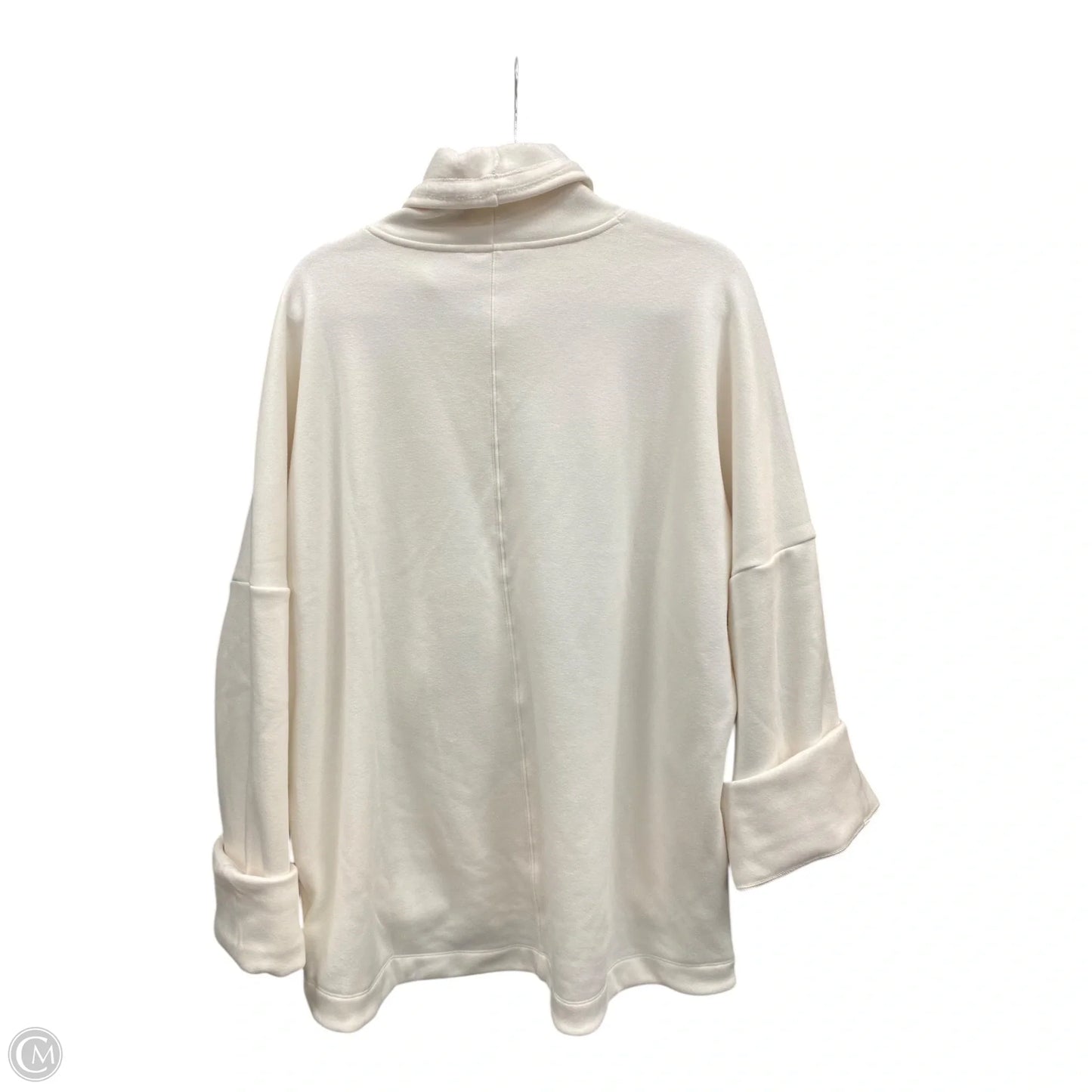 Athletic Sweatshirt Collar By Athleta In Cream, Size: Xl