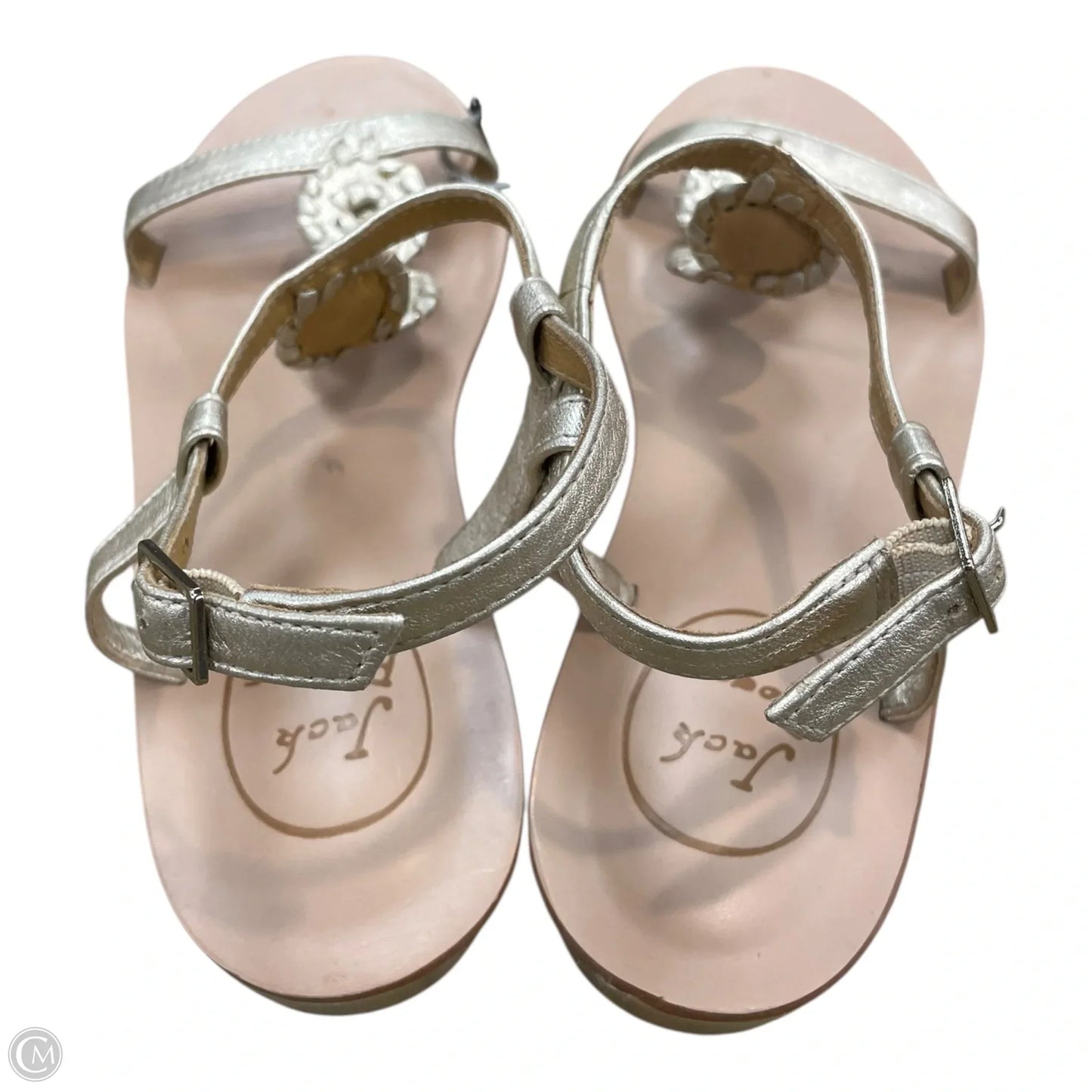 Sandals Flats By Jack Rogers In Gold, Size: 6.5