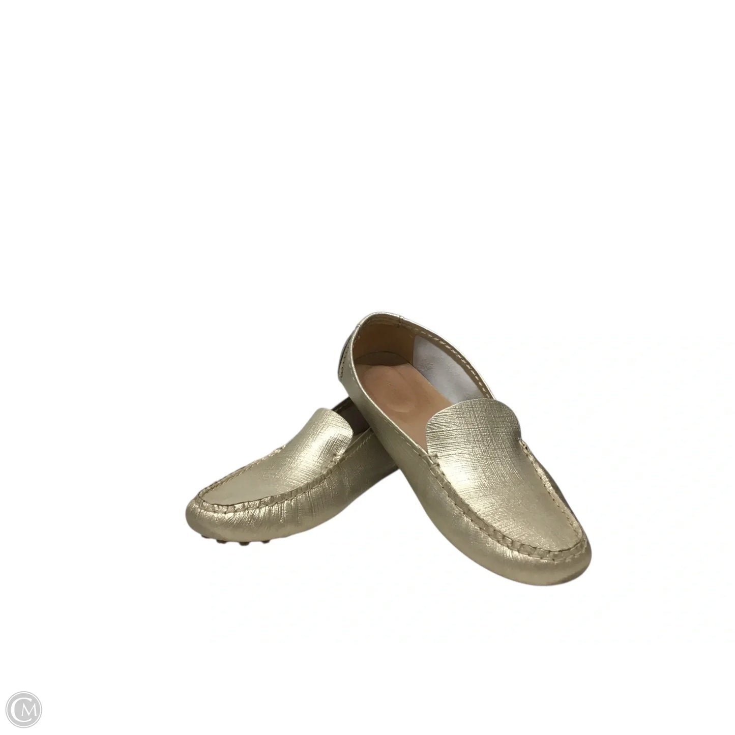 Shoes Flats By Sperry In Gold, Size: 9