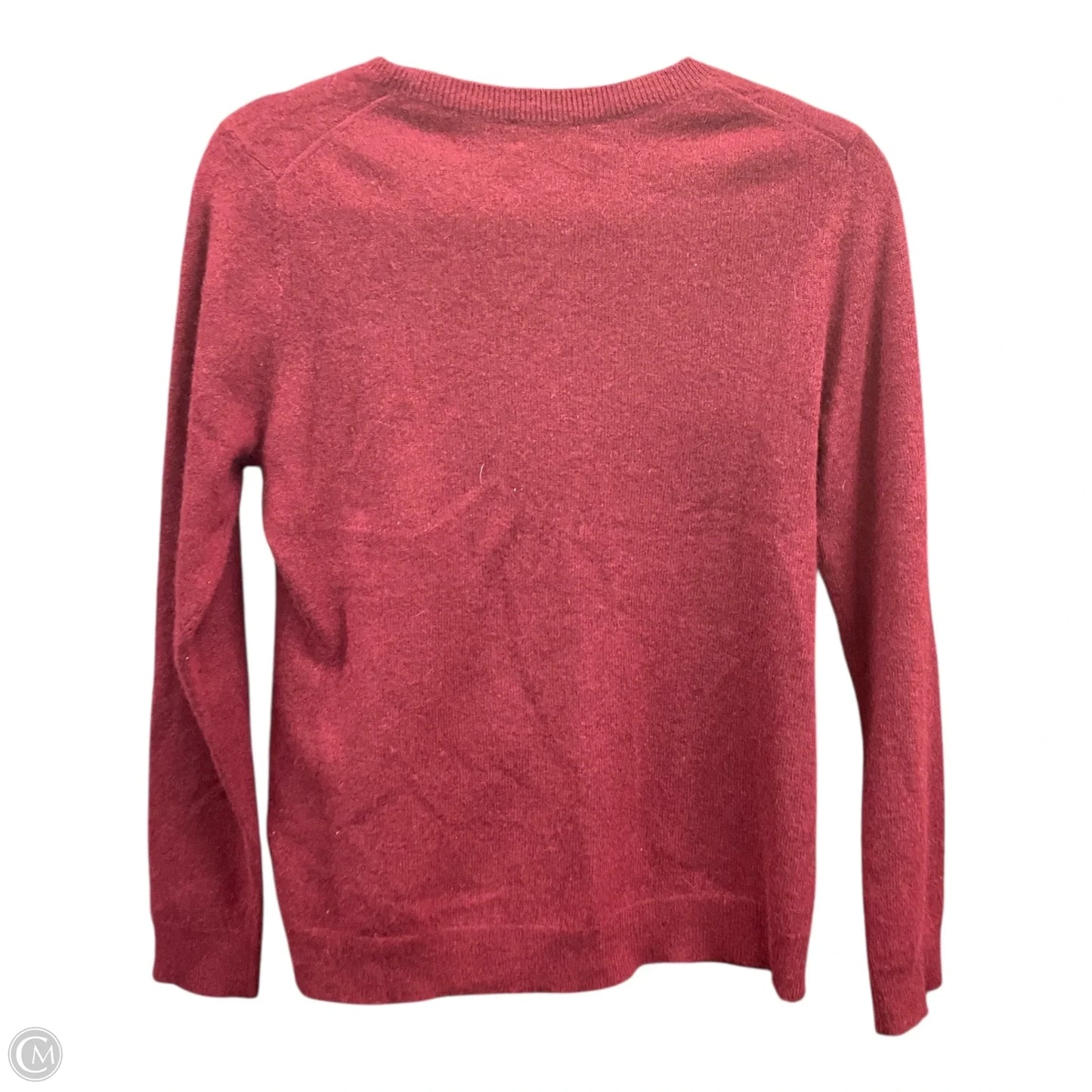 Sweater Cashmere By Charter Club In Maroon, Size: M